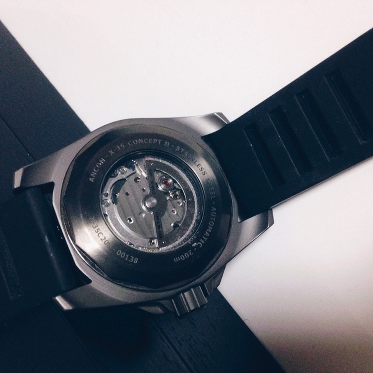 ancon 男士手表 po这款的人很少,美国设计师小众品牌,知名度不高.