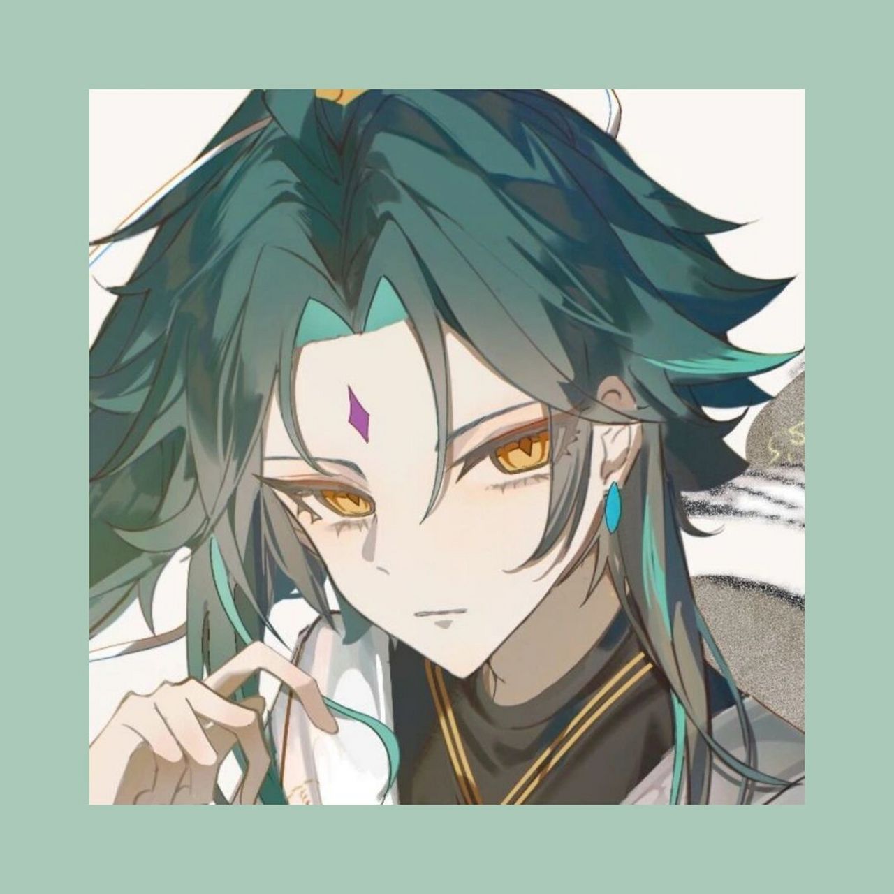 【原神】魈-魈宝贝好看的头像 最后一张真的可爱死 是可以用来做头像