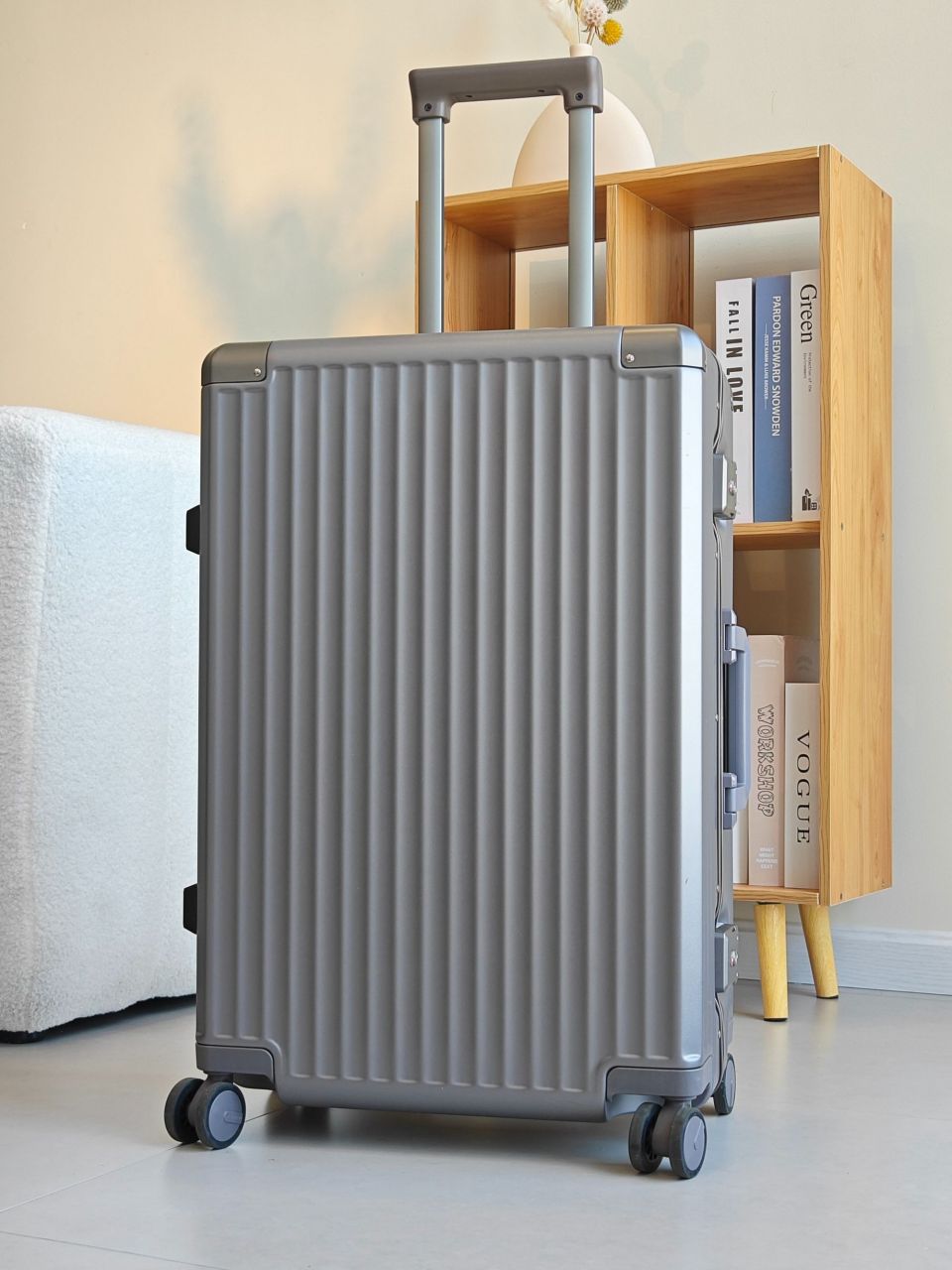 这款漫游铝框行李箱真的太好用啦!