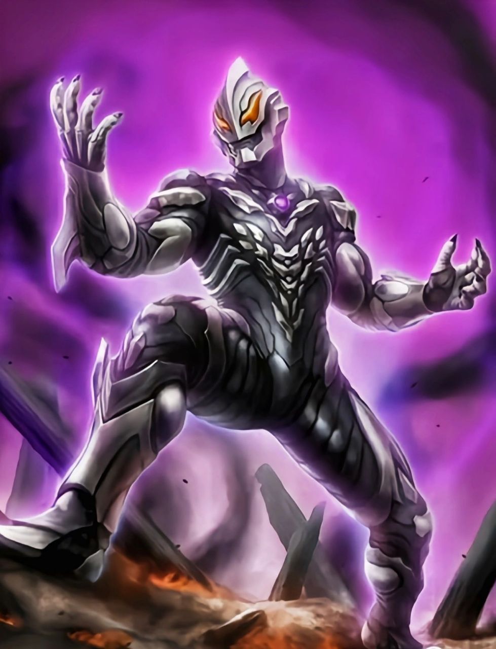 极恶之徒 贝利亚奥特曼壁纸第三弹:极恶贝利亚 褪去昔日破败的躯壳,从