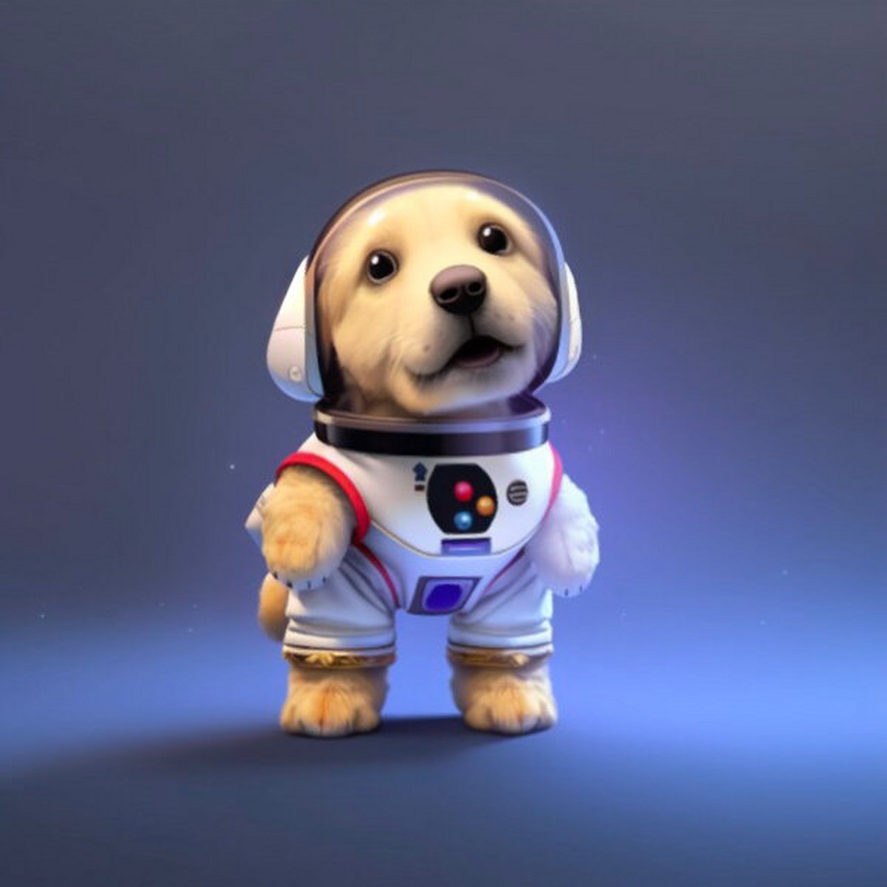 超可爱金毛宝宝头像