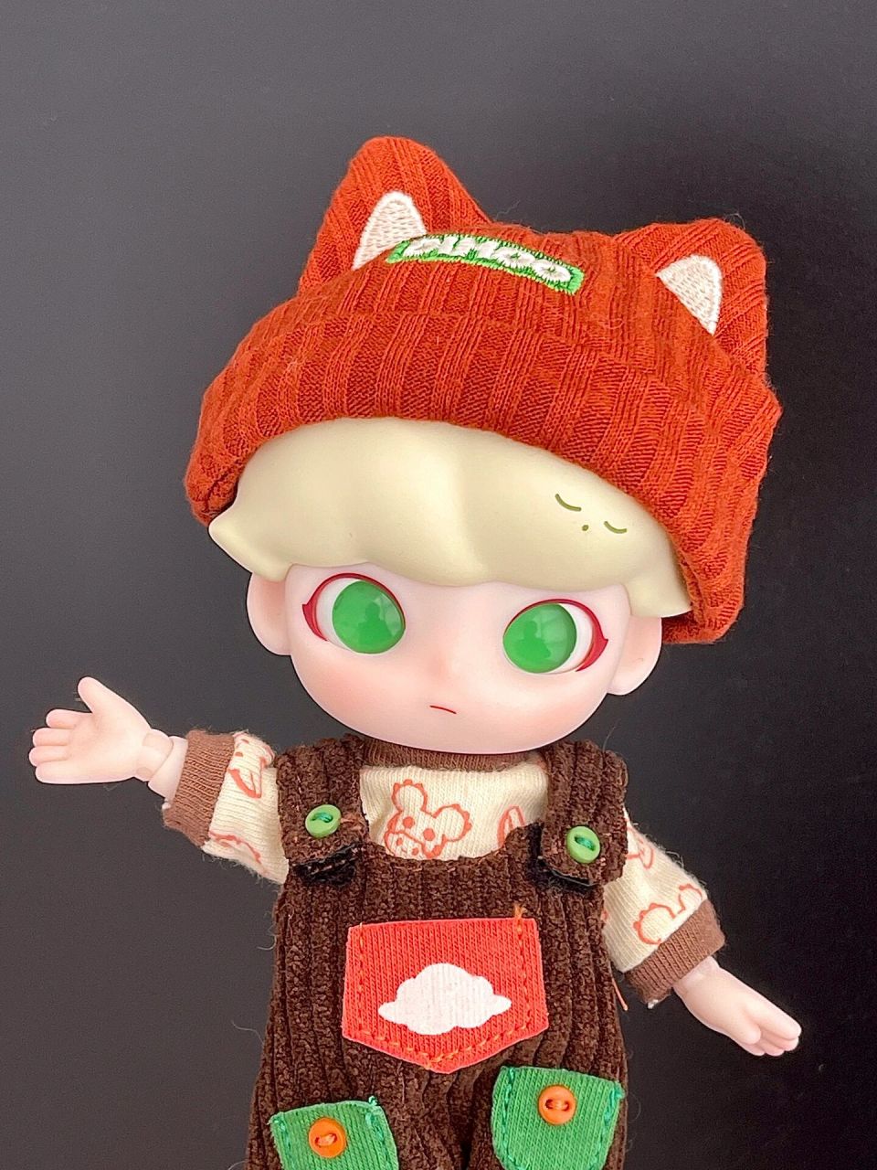 泡泡玛特新品02dimoo森林小狐狸可动人偶6015 02好大鹅的新款