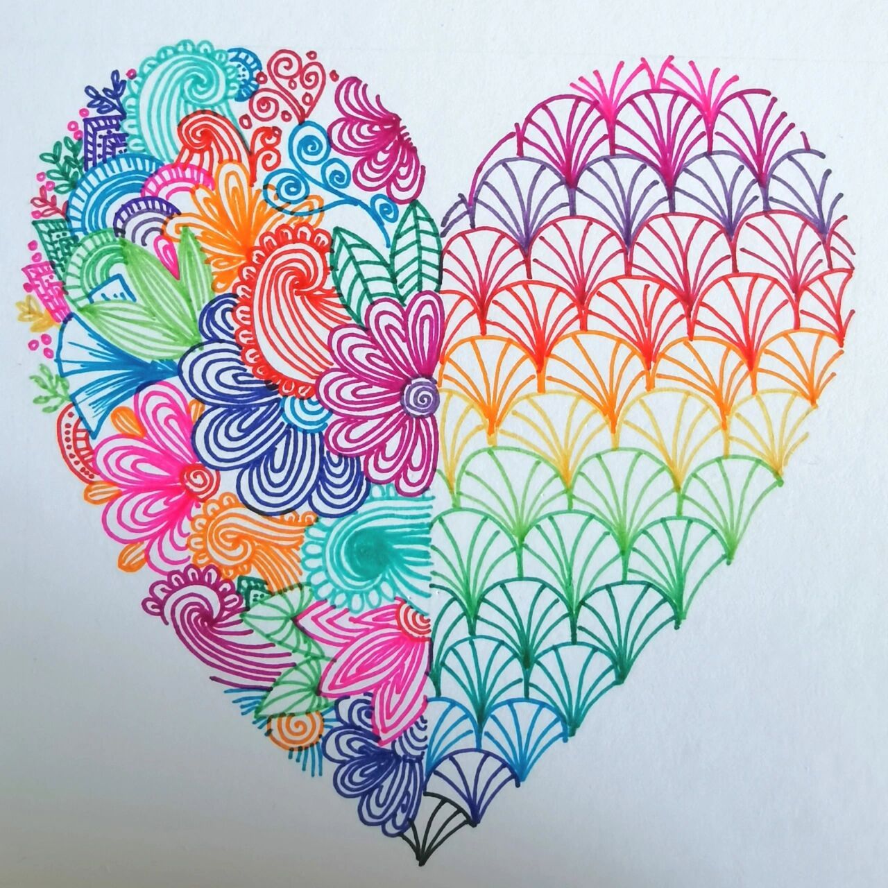 色彩装饰画(三) 装饰画离不开填充纹样,纹样是一个历史悠久的工艺美术