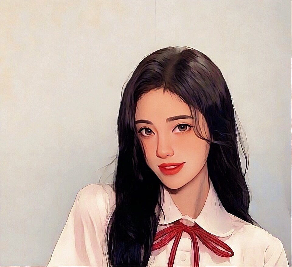 鞠婧祎漫画版头像