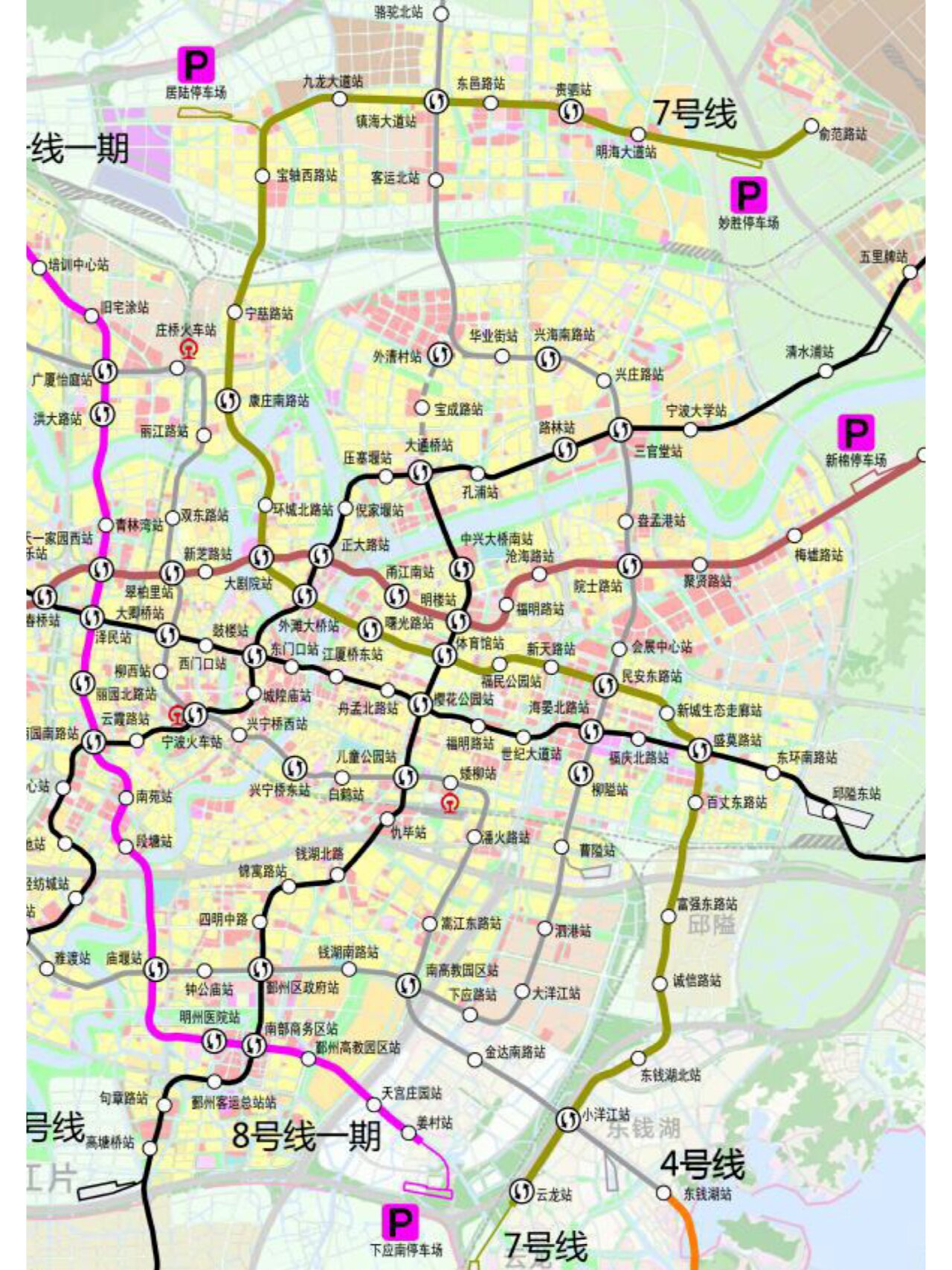 宁波地铁7号线最新图图片