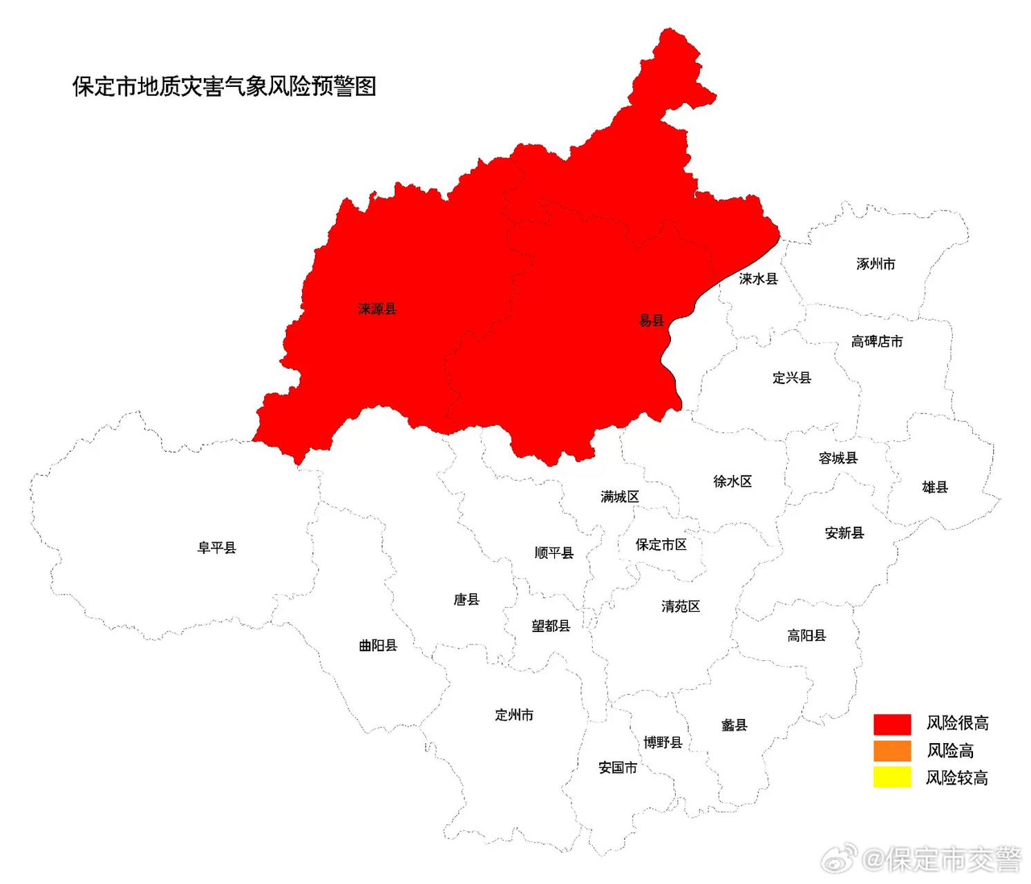 河北保定疫情地图图片