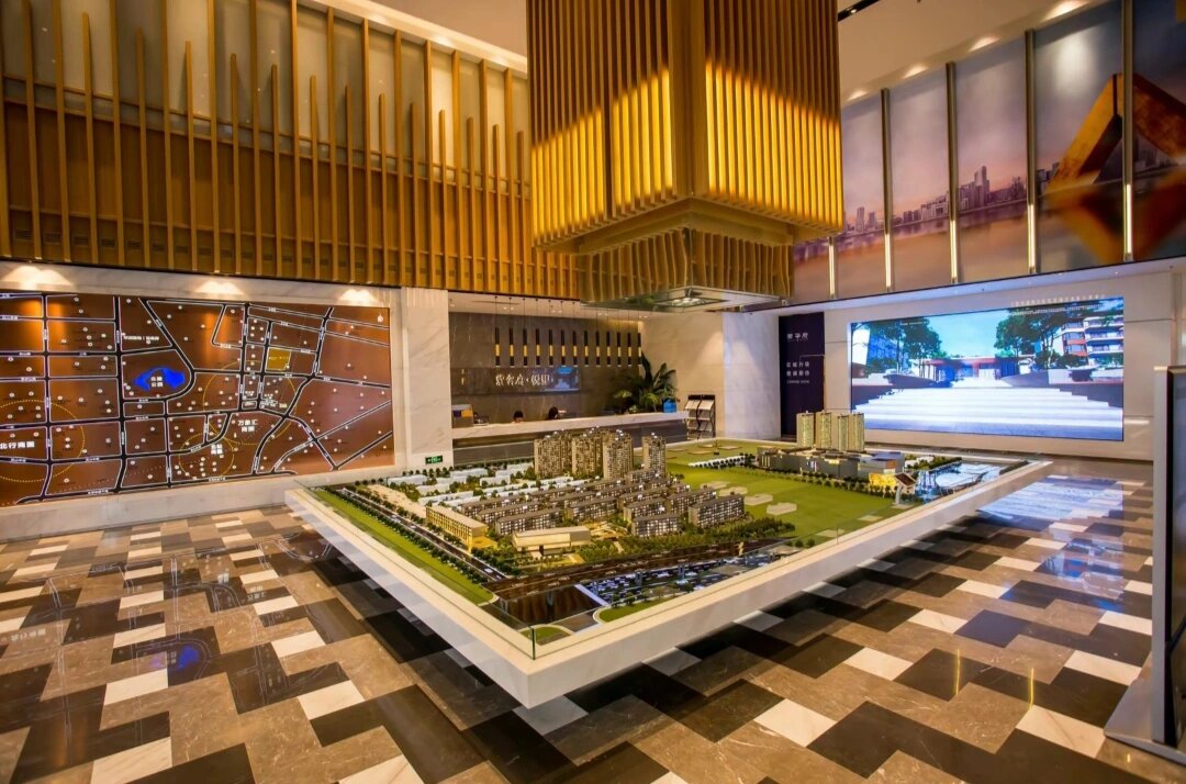 售楼部房地产沙盘模型