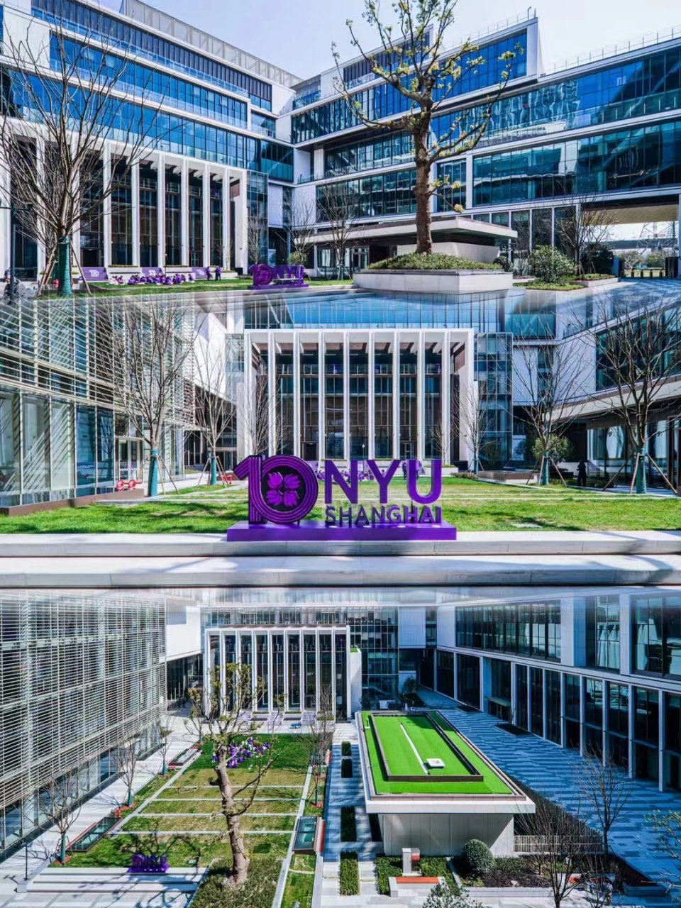 来看看上海纽约大学前滩校区 上海纽约大学:通向中国的大门,通往世界
