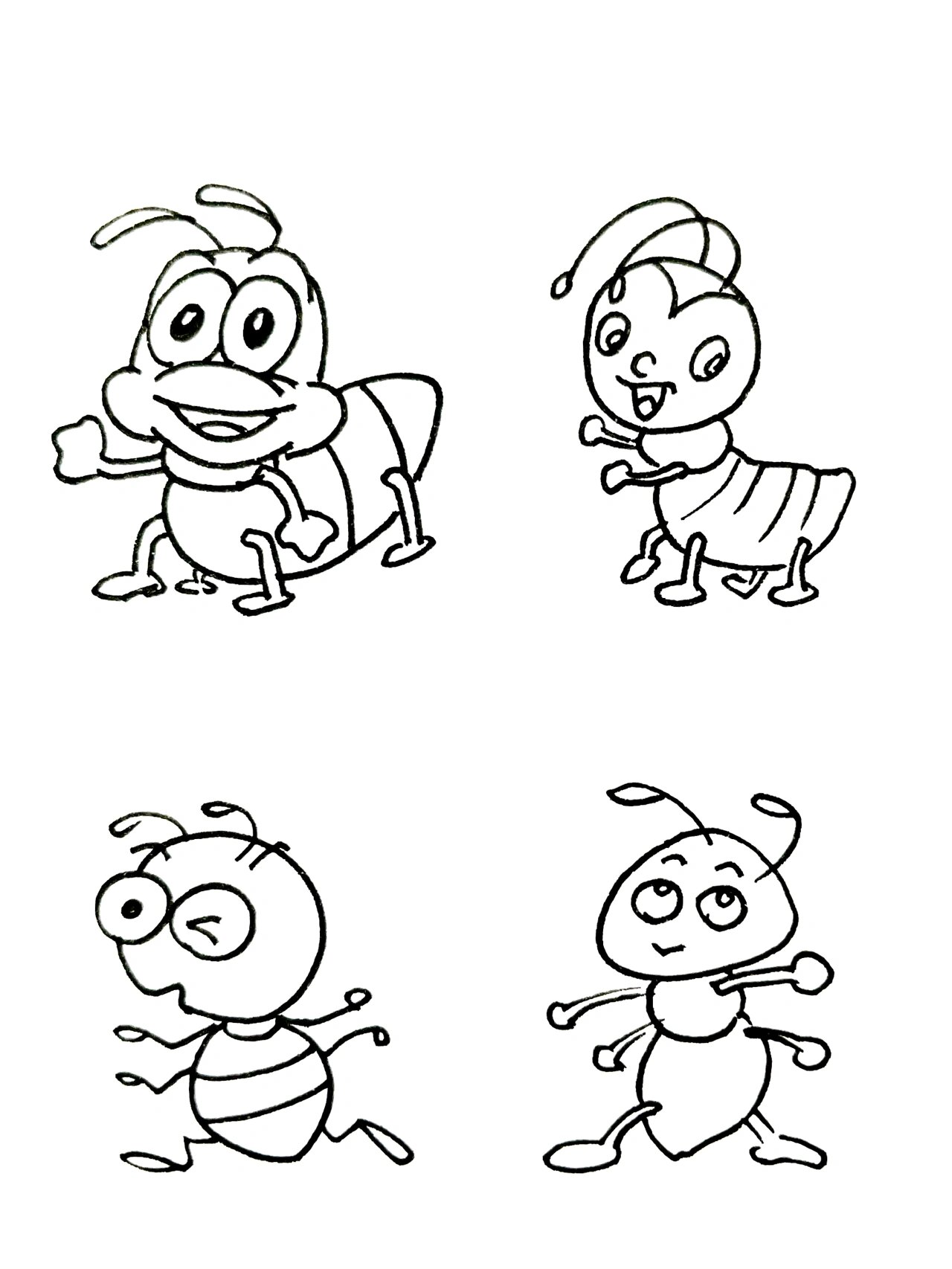 【简笔画】蚂蚁92 分享一组动物简笔画 还喜欢什么,留言给我哦 每天