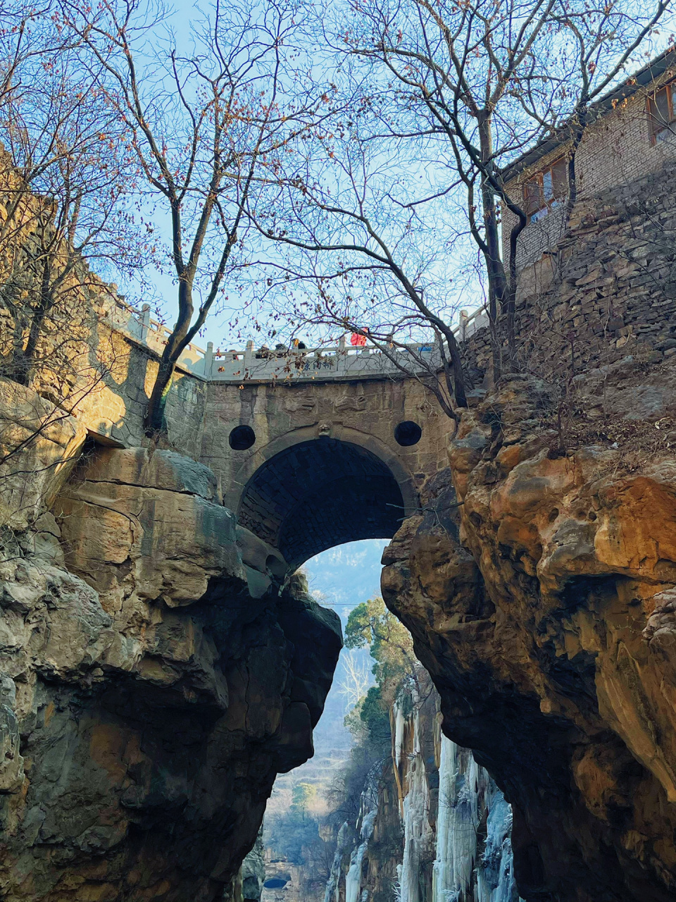 石家庄周边游 小切村:藏在井陉大山里的小村庄,村里人很少,是免费的!