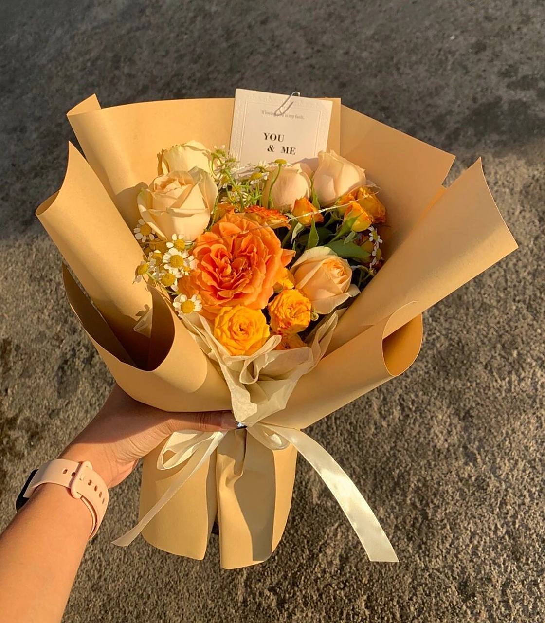 橙黄色系花束小合集 橙色yyds!