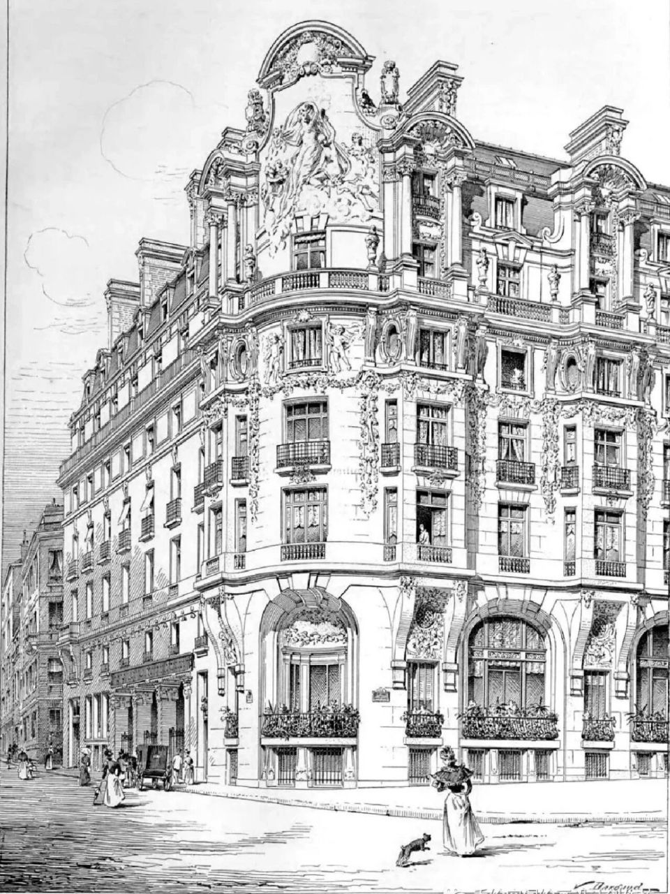 欧洲古建筑手绘 建筑考研素材分享