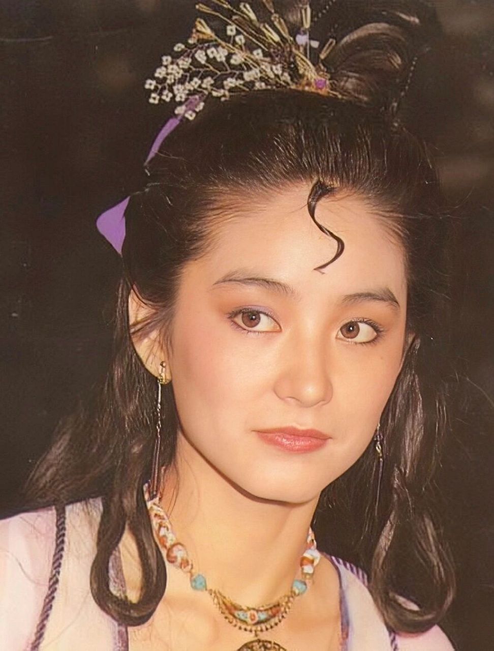 《午夜兰花》林青霞剧照 古装大美人我只服林青霞