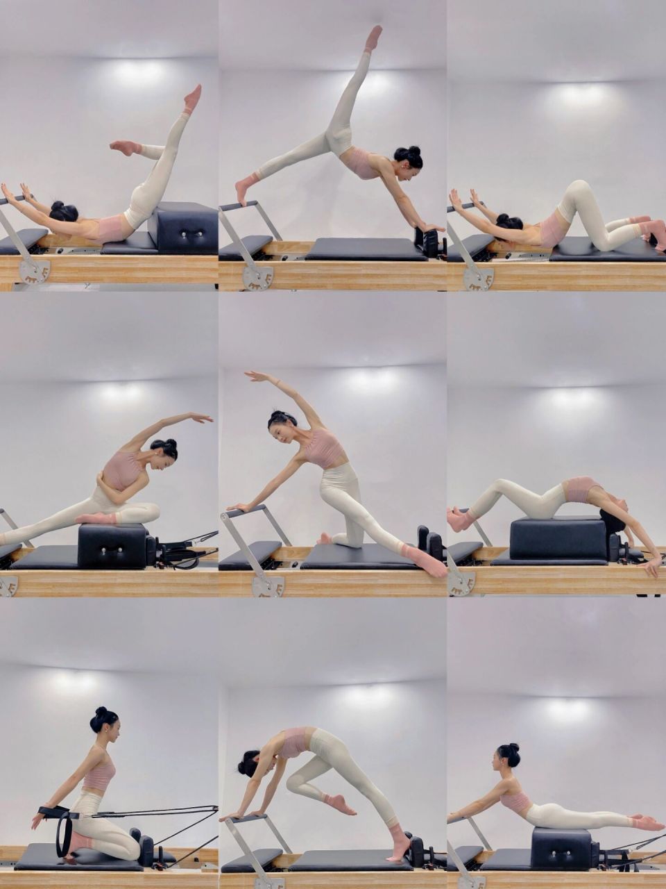 pilates|普拉提核心床拍照姿势不重样9478 91普拉提核心床拍照