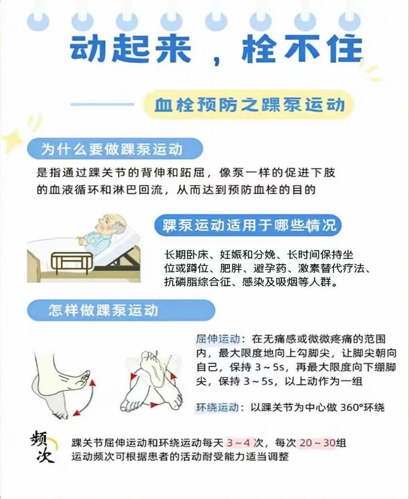 踝泵运动