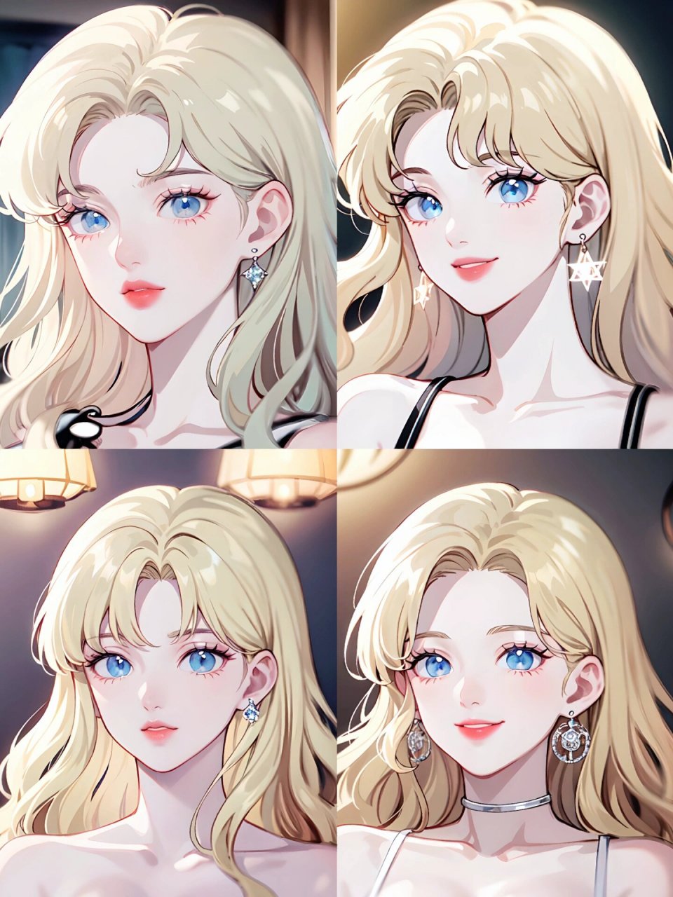 旧漫头像 金色卷发御姐 🧚🏻‍♀️  多方位思考 希望ai绘画