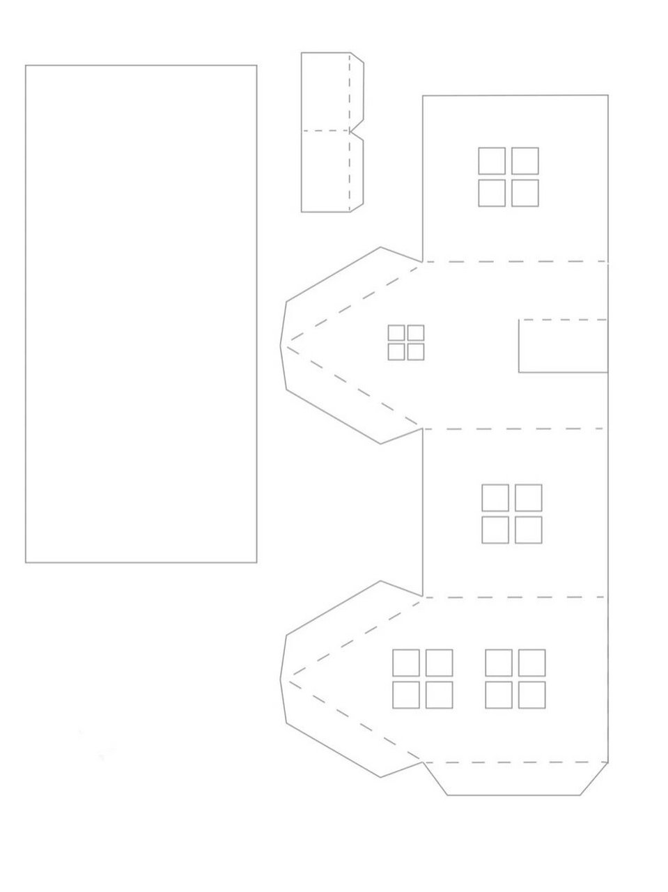 手工制作纸房子教程图片