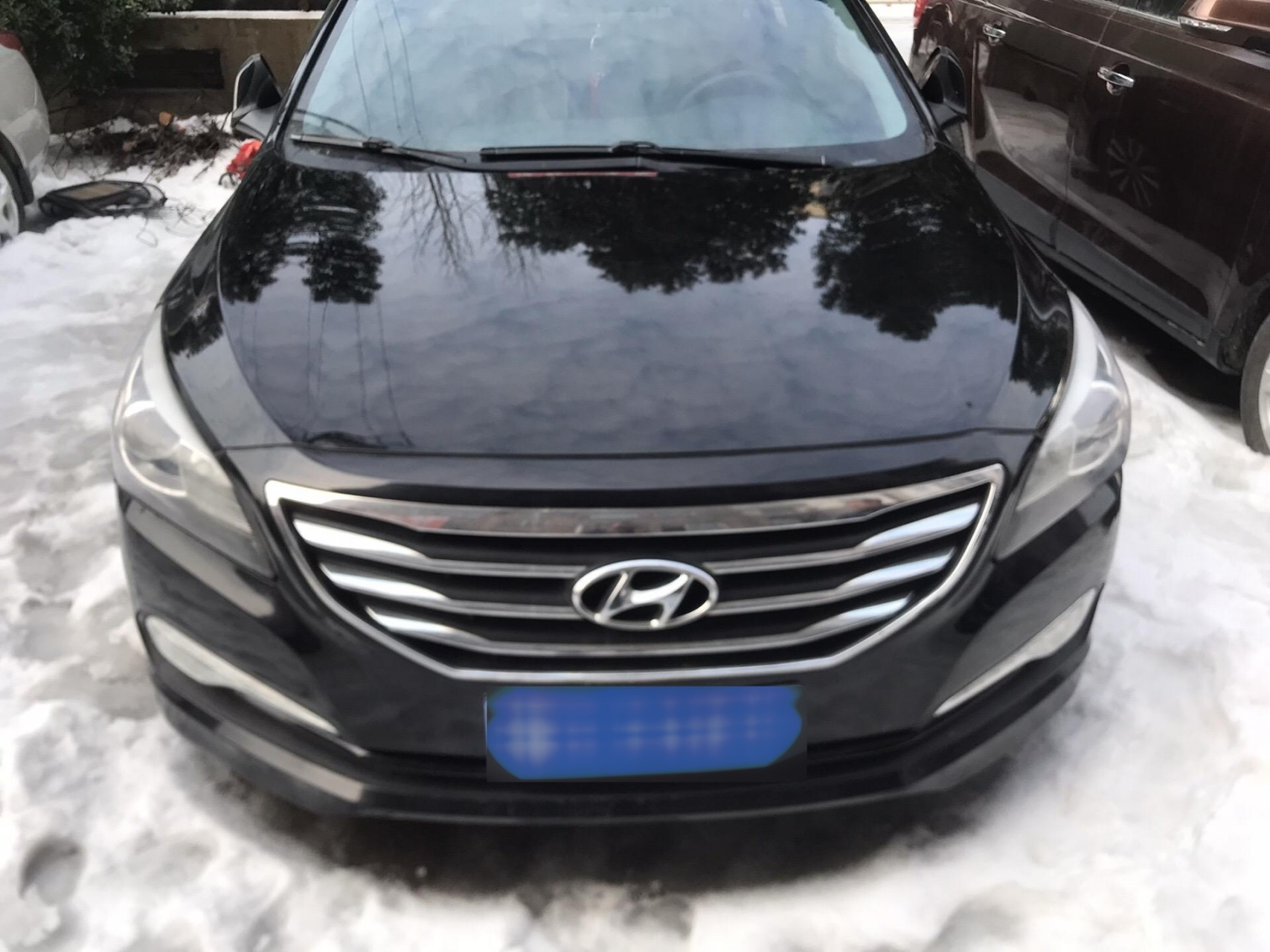 新到2015年北京现代名图,7万多公里,自动挡带全景天窗,车况好