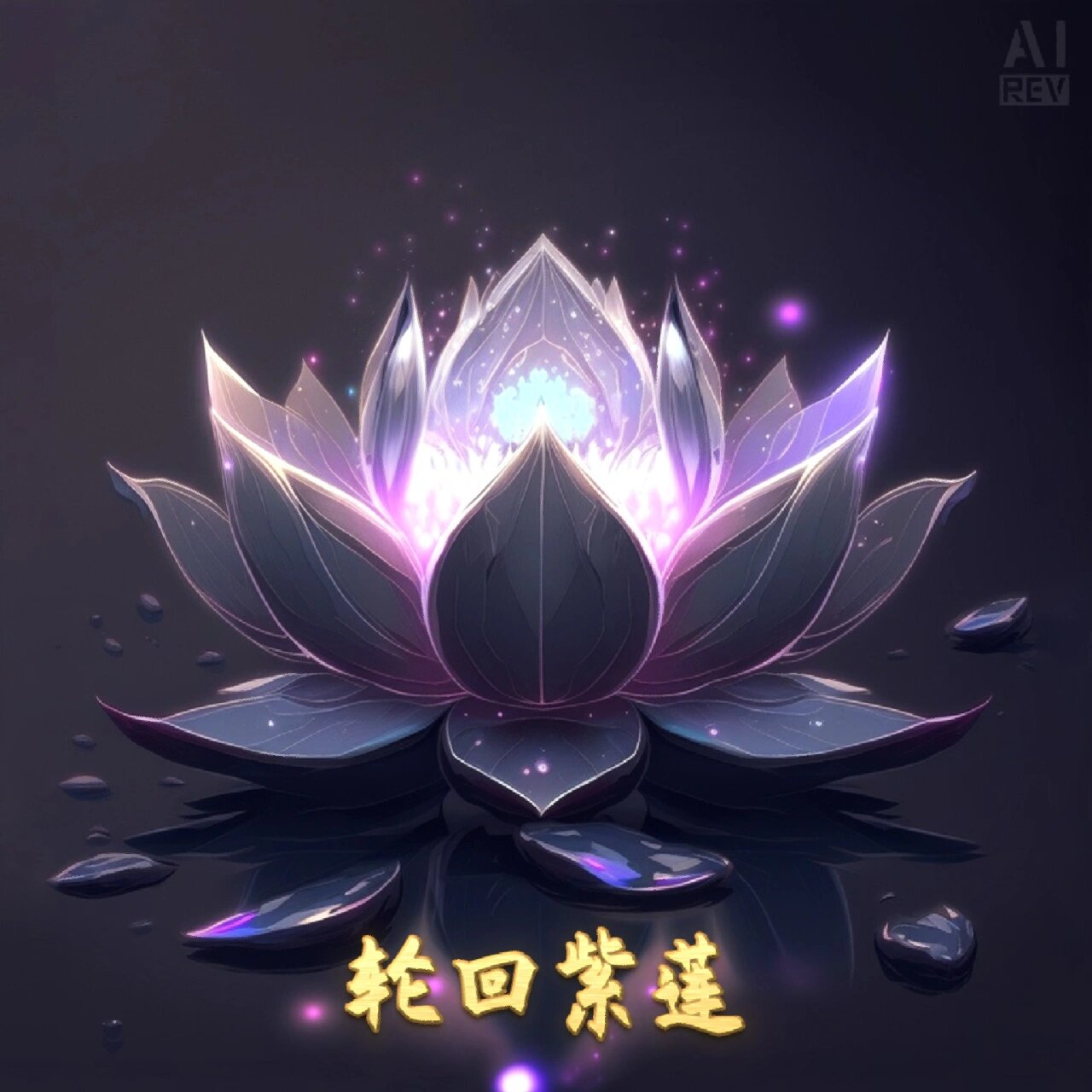 远古神莲传说 混沌青莲,又名三十六品创世青莲.