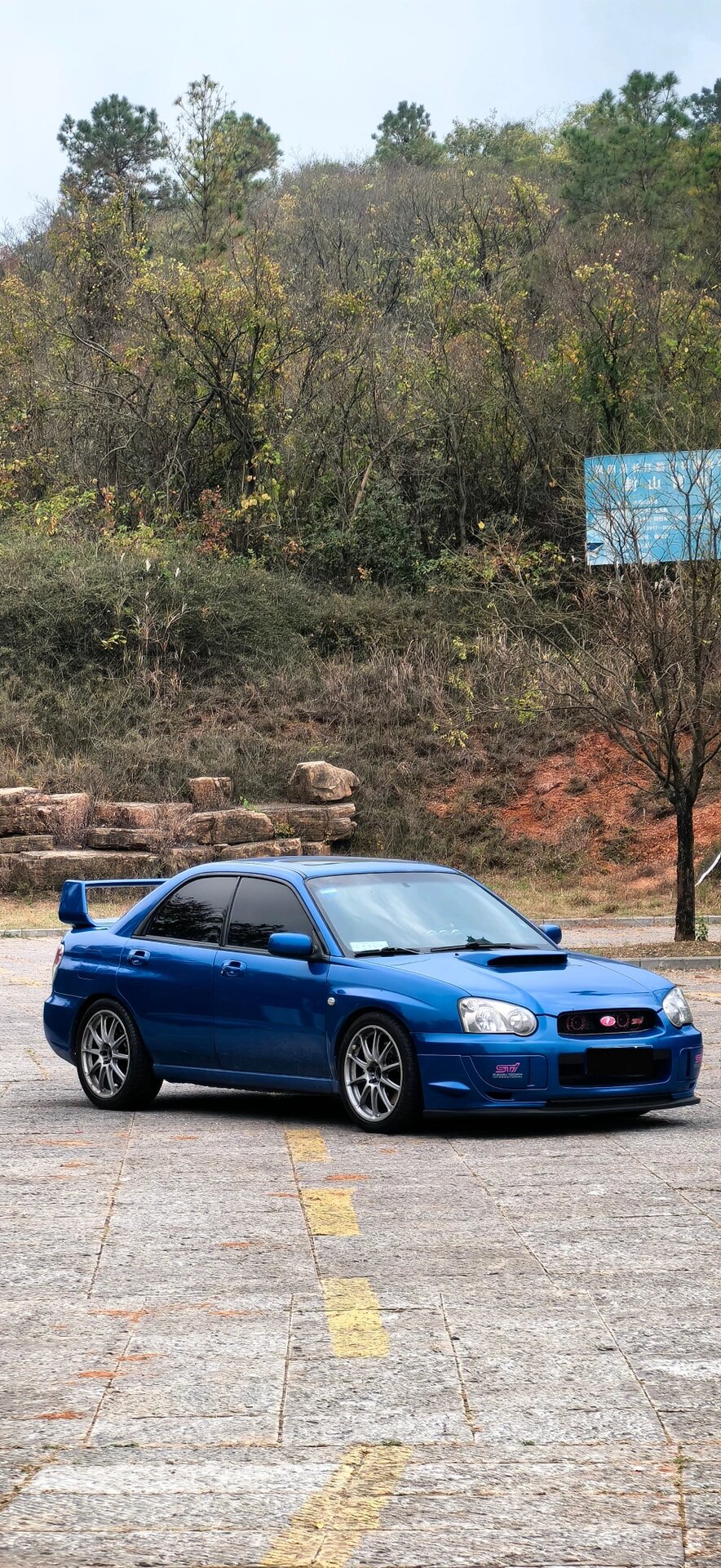 (出)斯巴鲁翼豹八代wrx sti(明盘165000) spec c ej207 原厂程序 手波