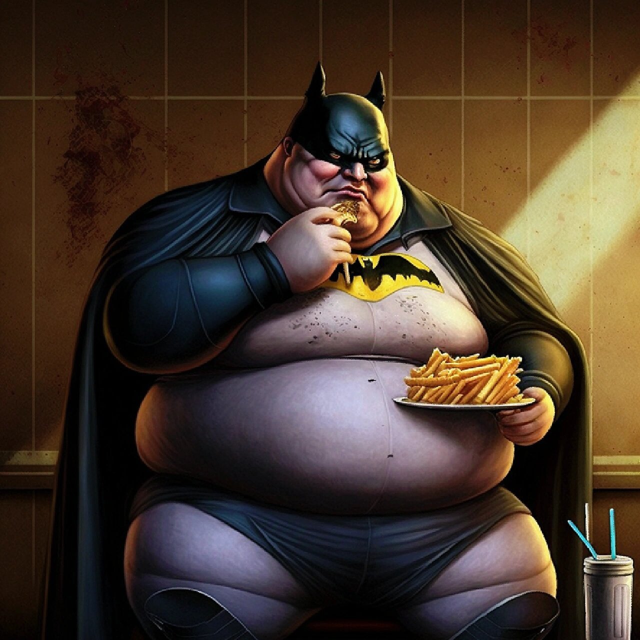 漫威英雄肥胖的形态