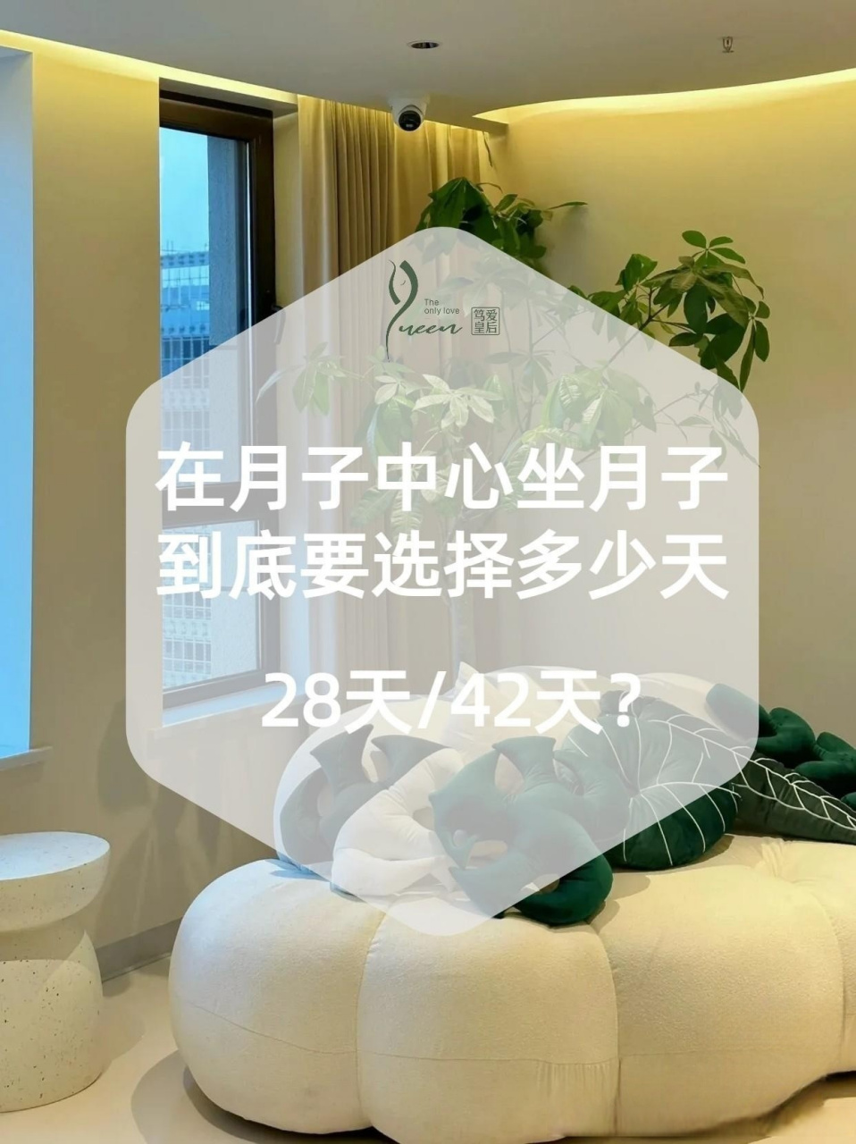 [锦鲤附体]笃爱皇后母婴护理院,月子套餐分为28天和42天两档目前市面