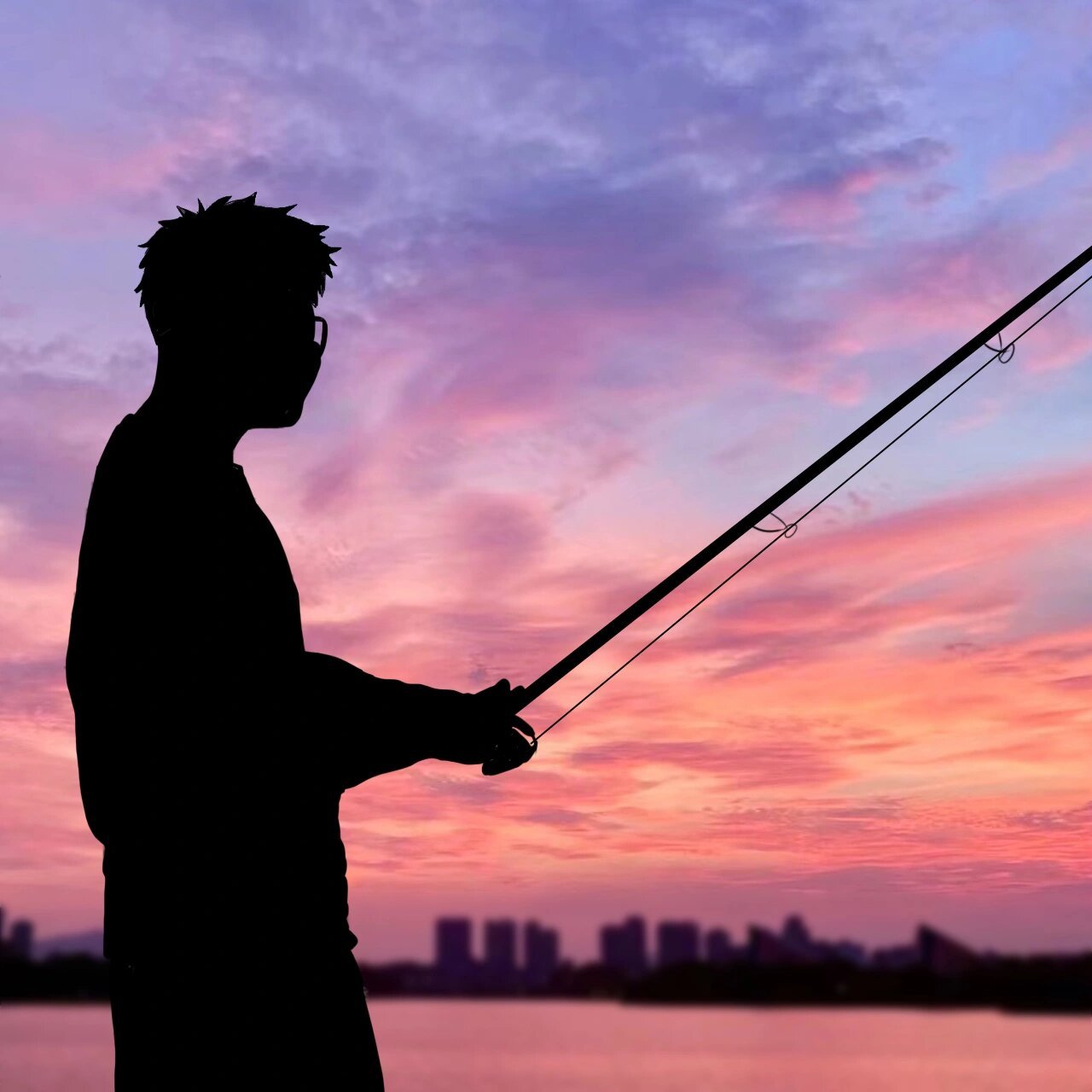 插画头像|钓鱼路亚头像男生 这个系列 算是最后一波了 后面还有需要的