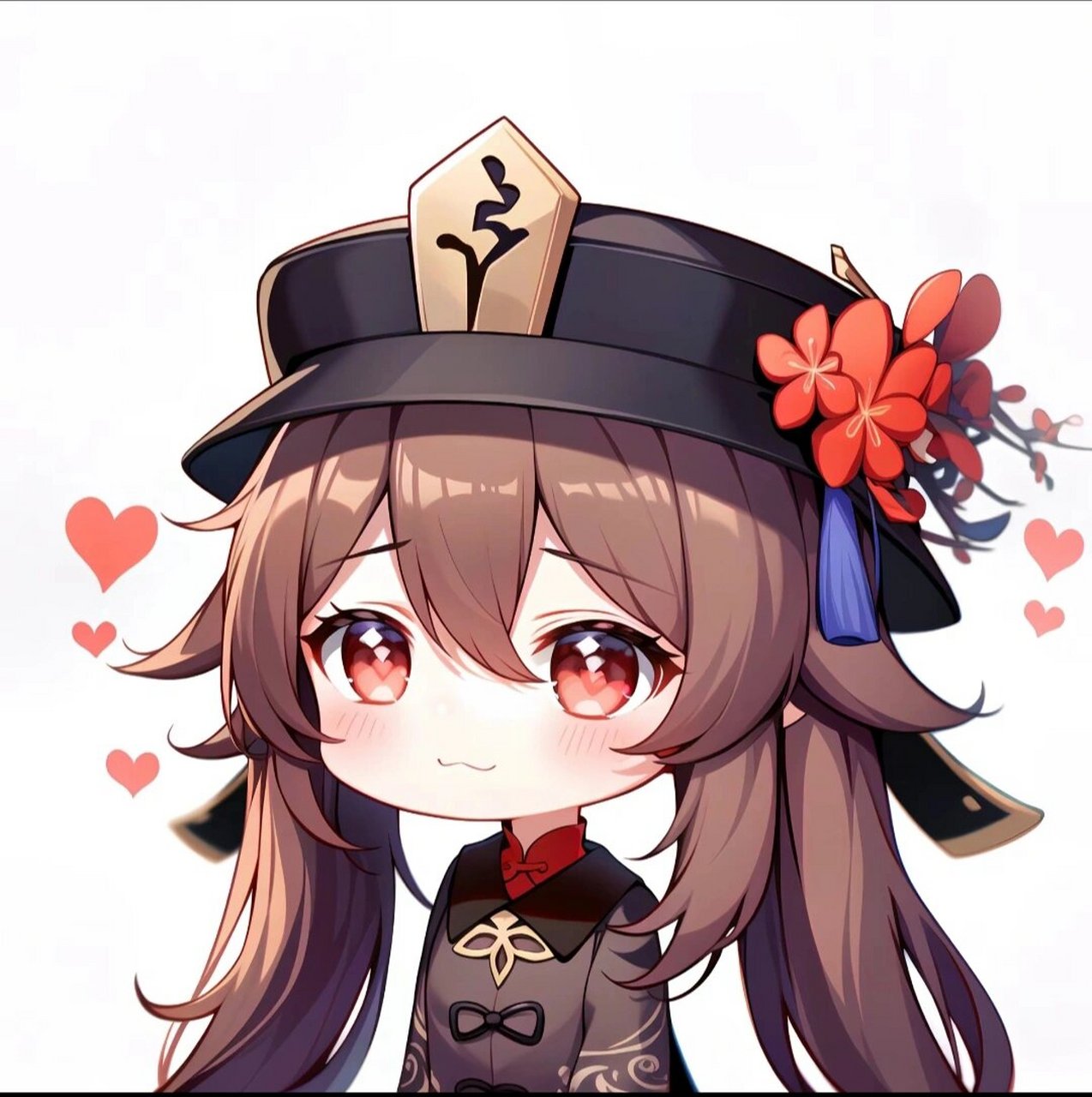 原神胡桃 #原神# #原神日常# #原来你也玩原神# 胡桃q版头像来啦～宝