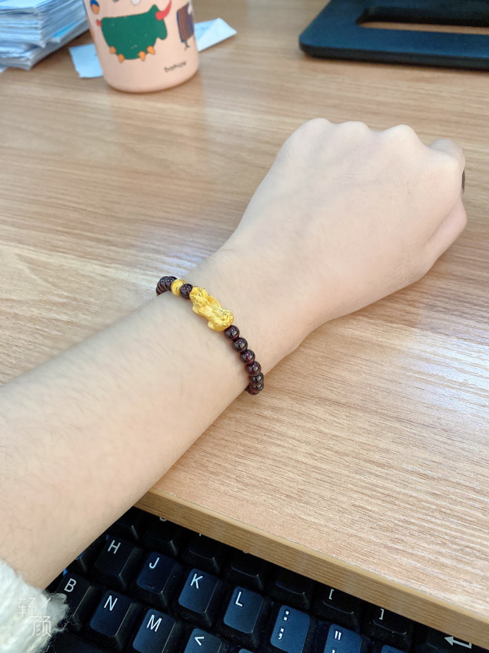 貔貅77石榴石77转运珠 (招财辟邪) 刚买的貔貅手链 爱不释手