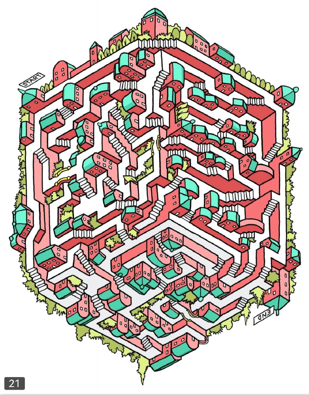 立体迷宫第二弹 看来最近大家都比较想玩立体迷宫,把其余的都发出来