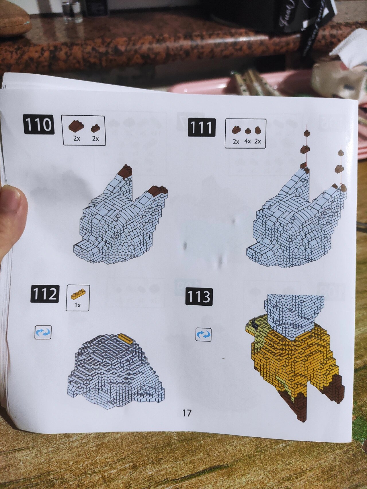 微颗粒尼克狐尼克积木图纸(完)