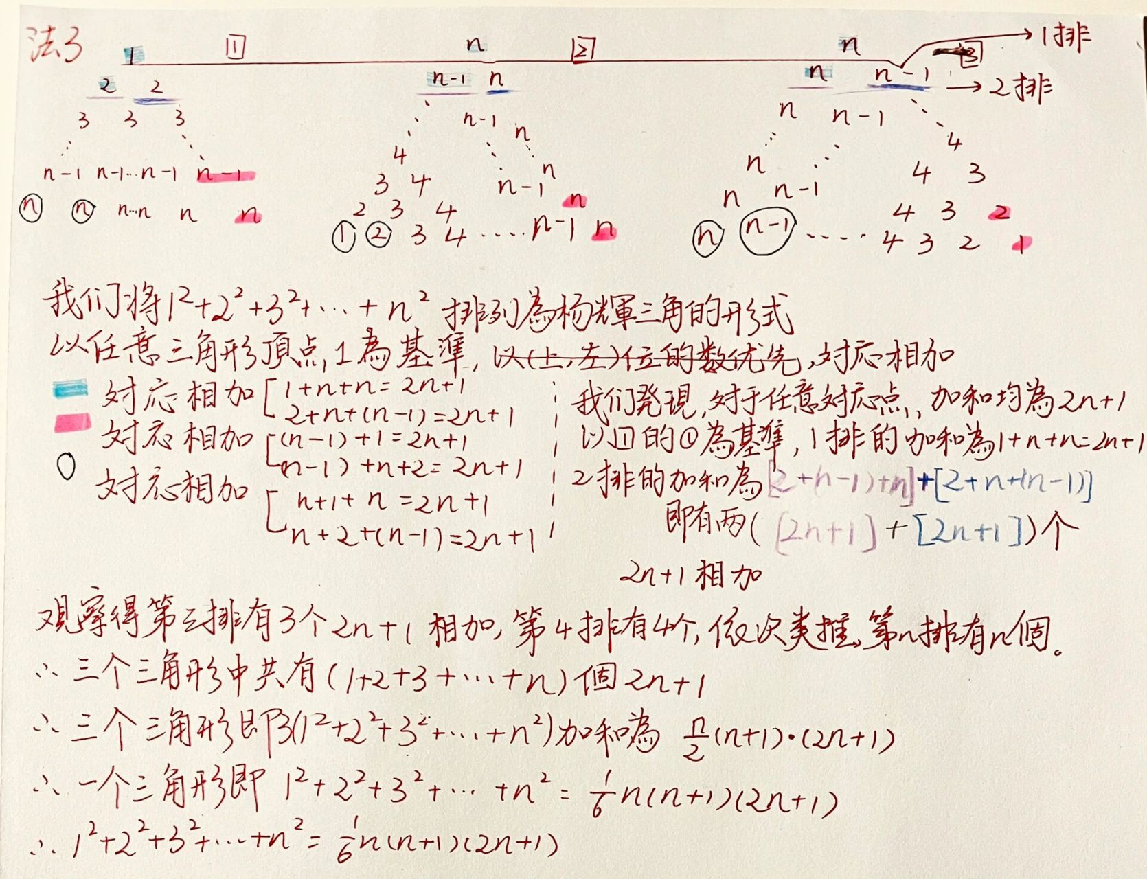 计算1方 2方 3方 . n方 欢迎补充