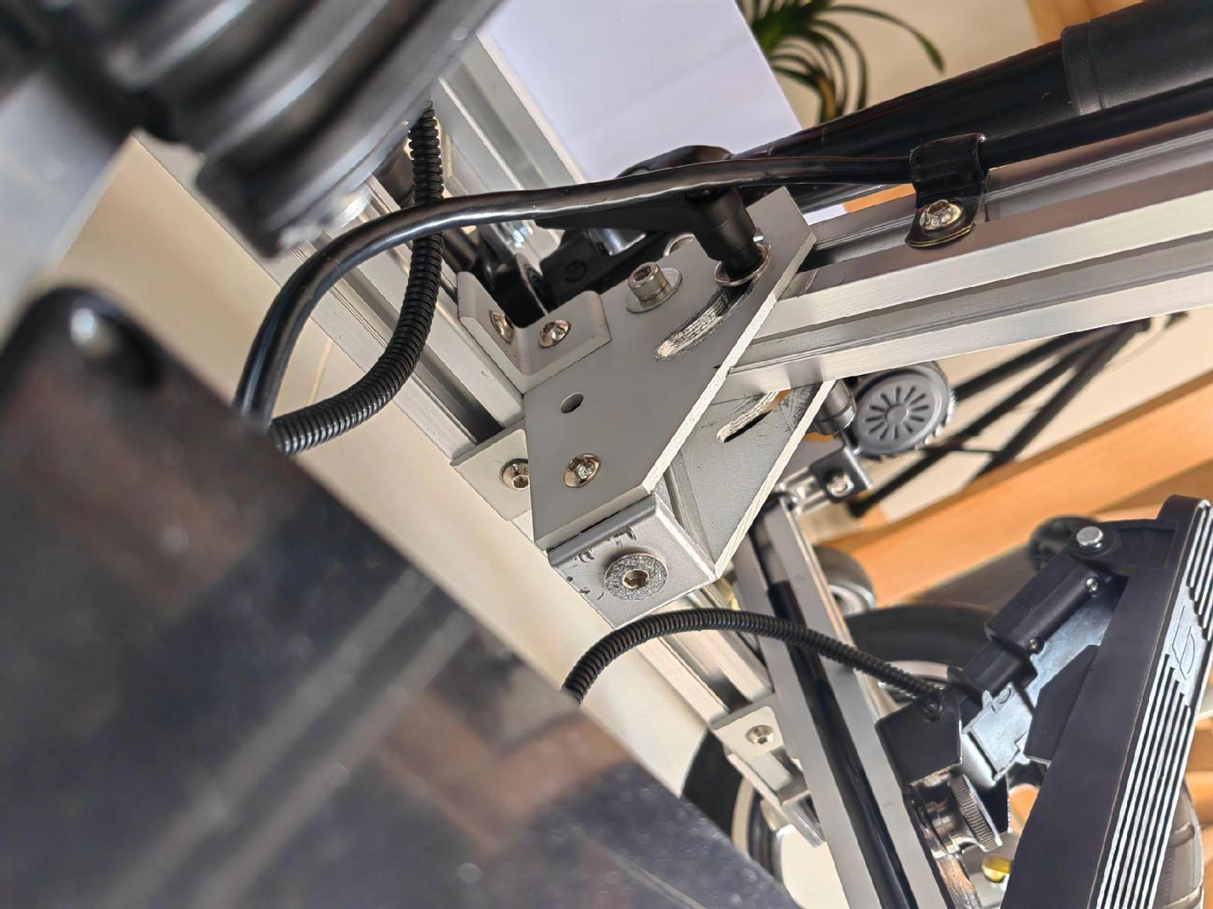 自制卡丁车3.0版本车架细节图分享