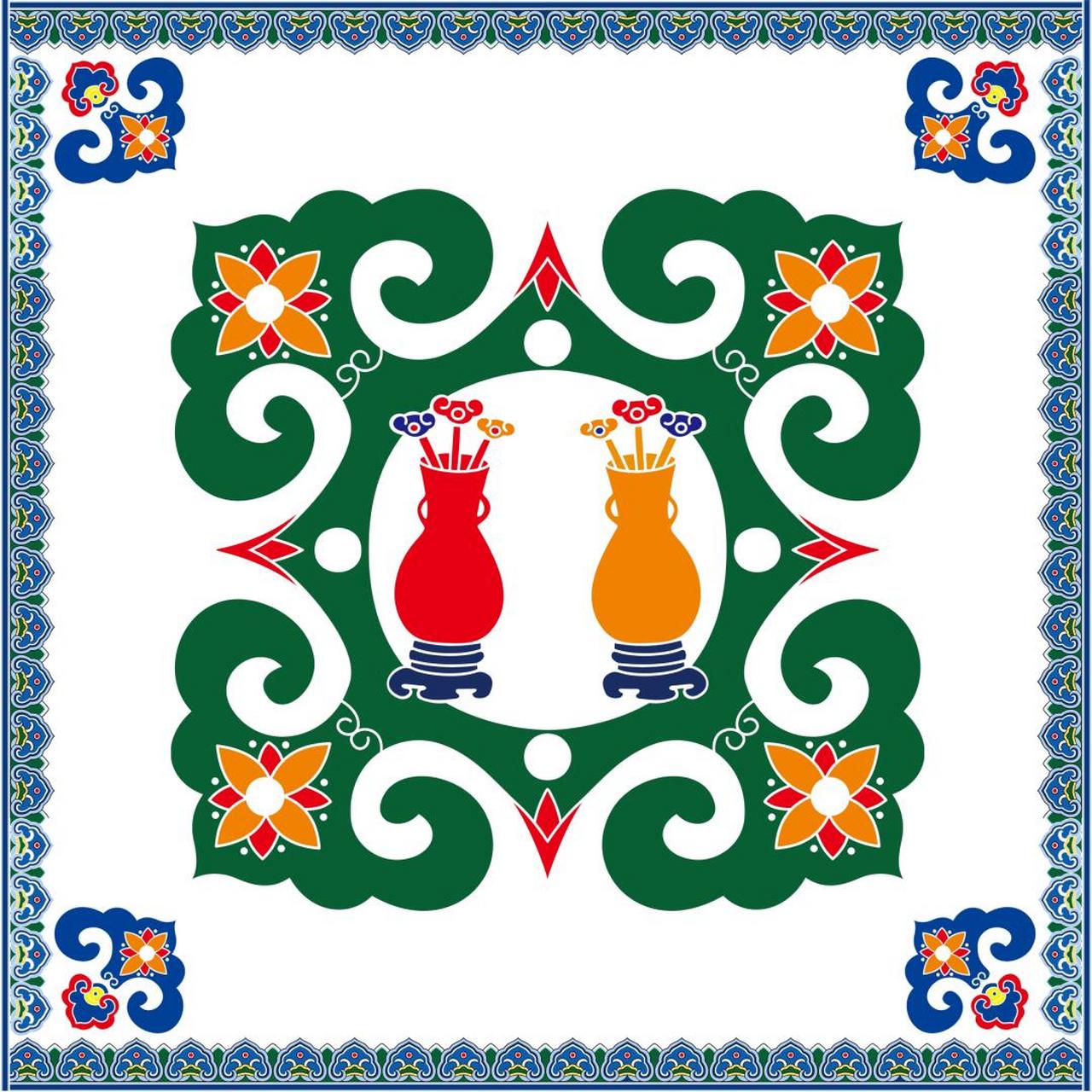 彩绘装饰纹样# #素材分享# #中国传统文化# #弘扬中国传统文化