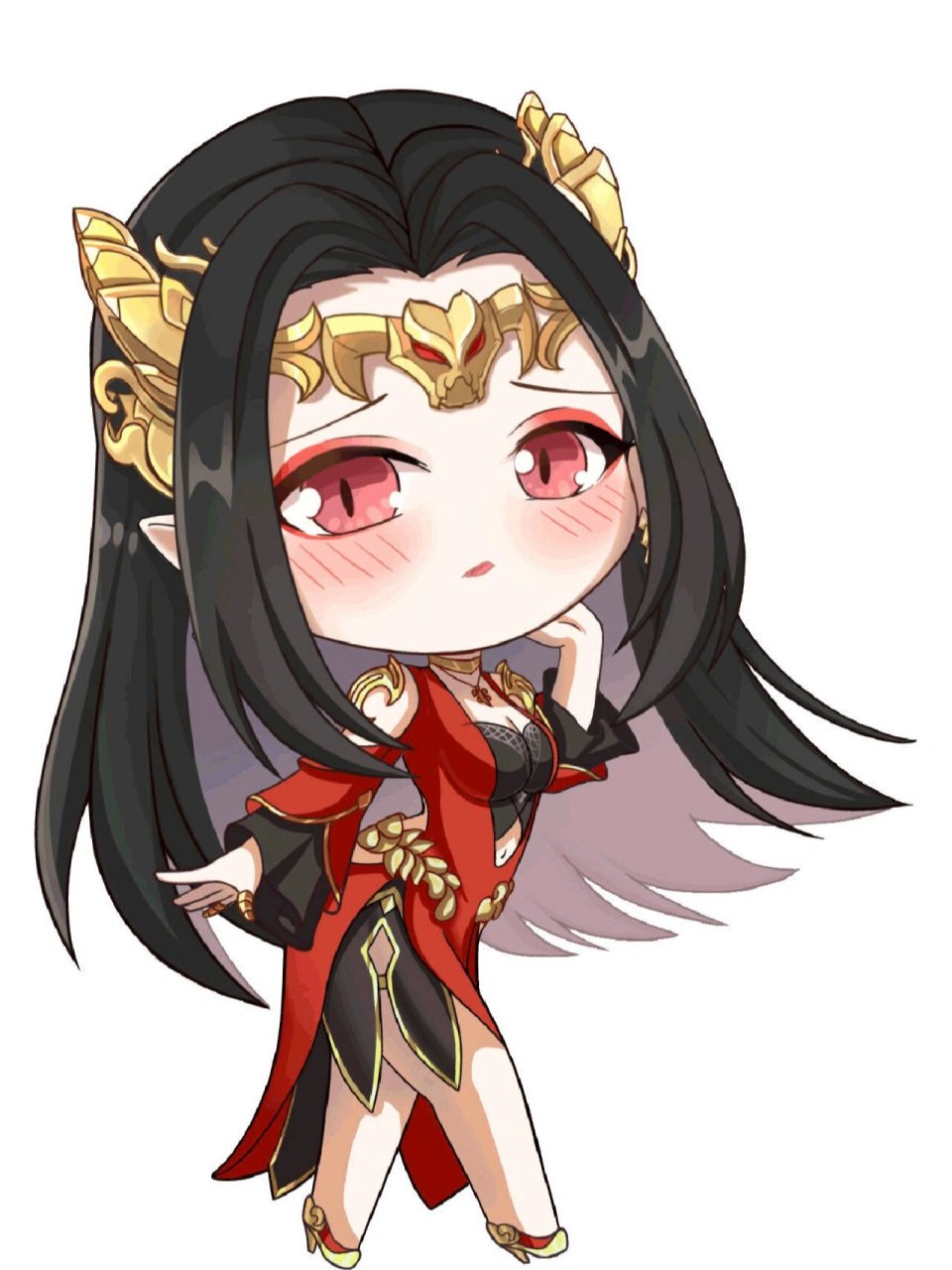 美杜莎女王新版q版互动表情包 #斗破苍穹# #斗破苍穹美杜莎# #斗破