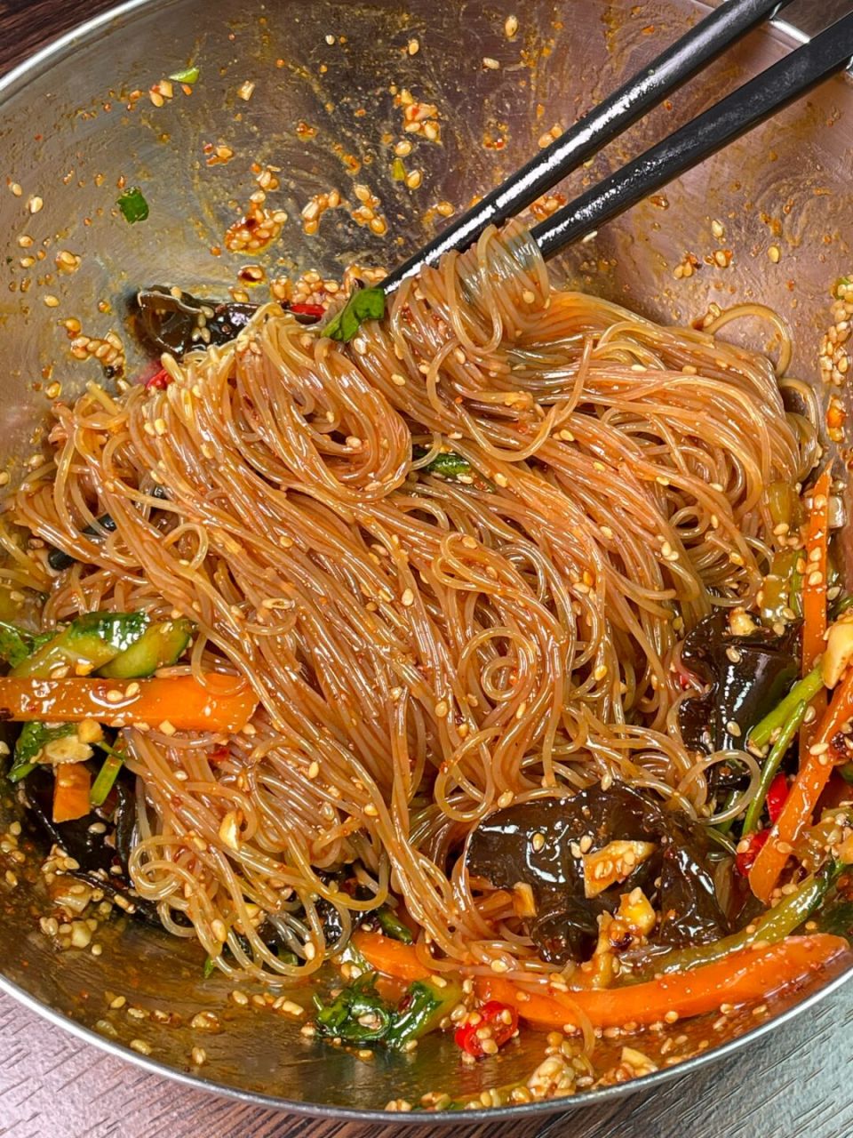 凉拌龙口粉丝 麻辣过瘾!