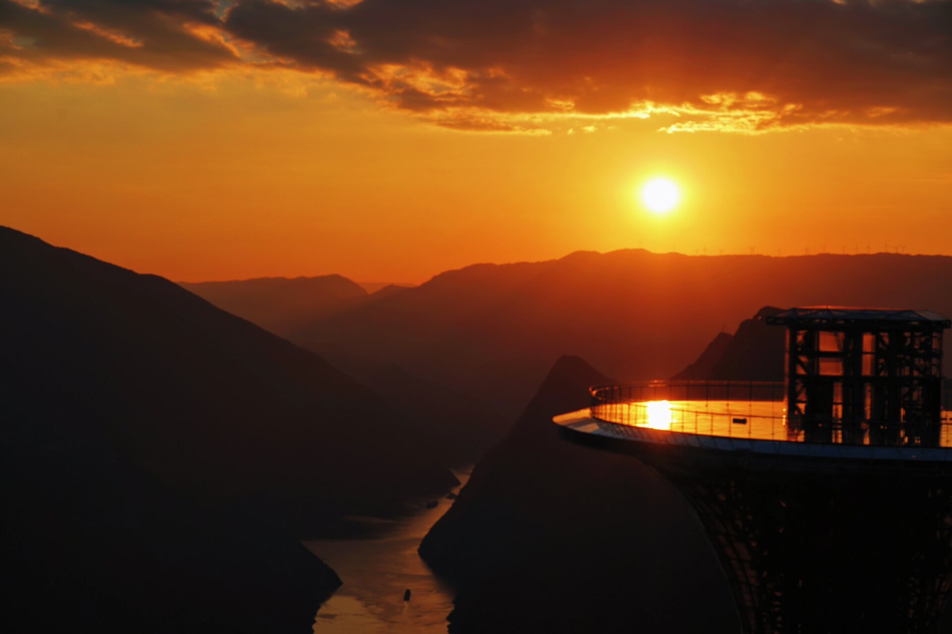 巴东网红打卡点 快来巫峡口景区get同机位大片