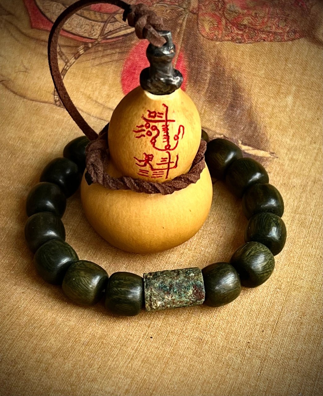 《养剑葫》 原创-道法养剑葫,剑纯手工制作 足银999,描朱砂