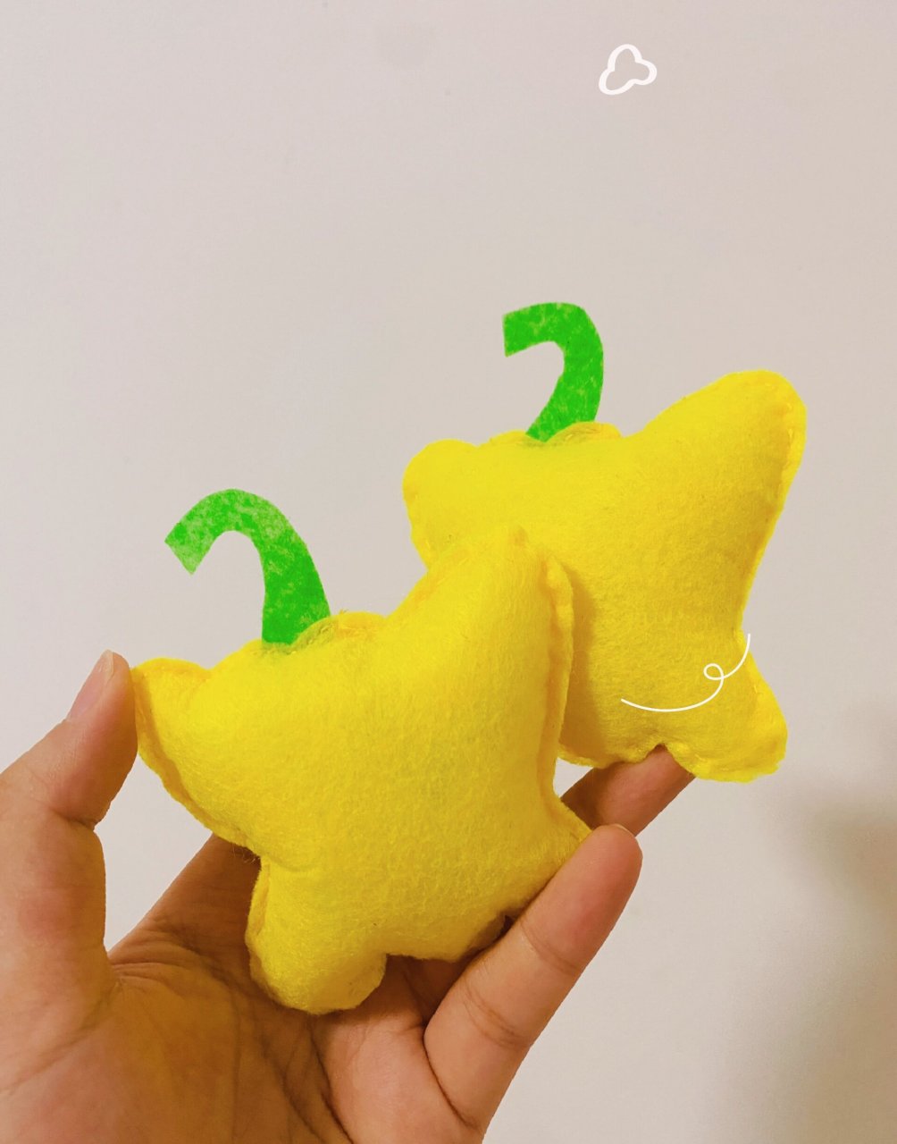 幼儿园手工作业~不织布小蔬菜980609  色彩鲜艳的蔬菜宝宝