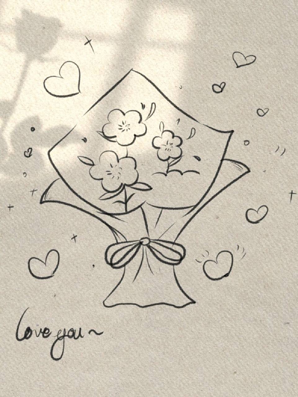 今日简笔画‖(6) 送你一朵小红花,多喜乐长安宁95 临摹 ##简笔画