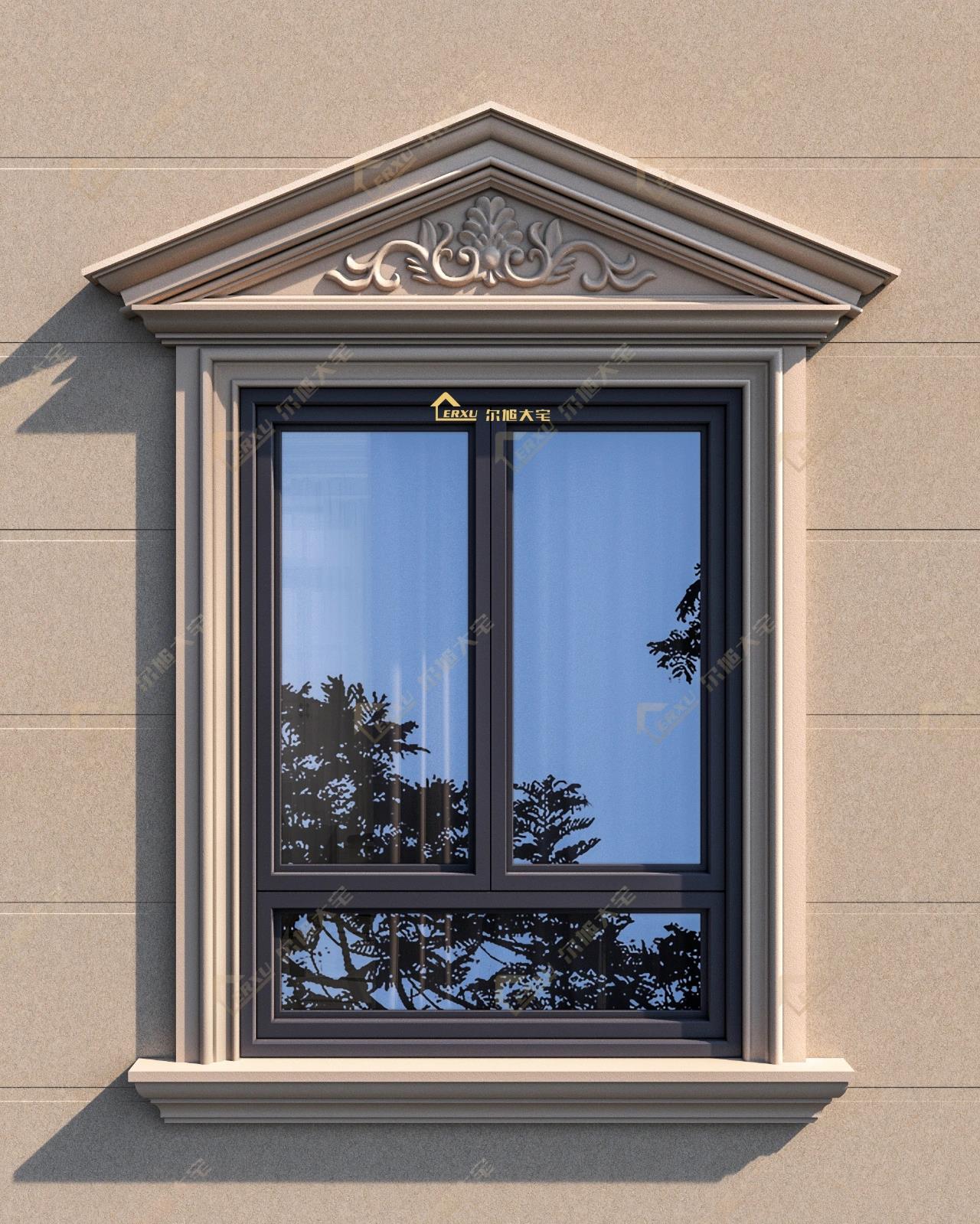 分享| 强烈推荐979款欧式别墅外墙窗套线 92自建别墅,最夺人眼球