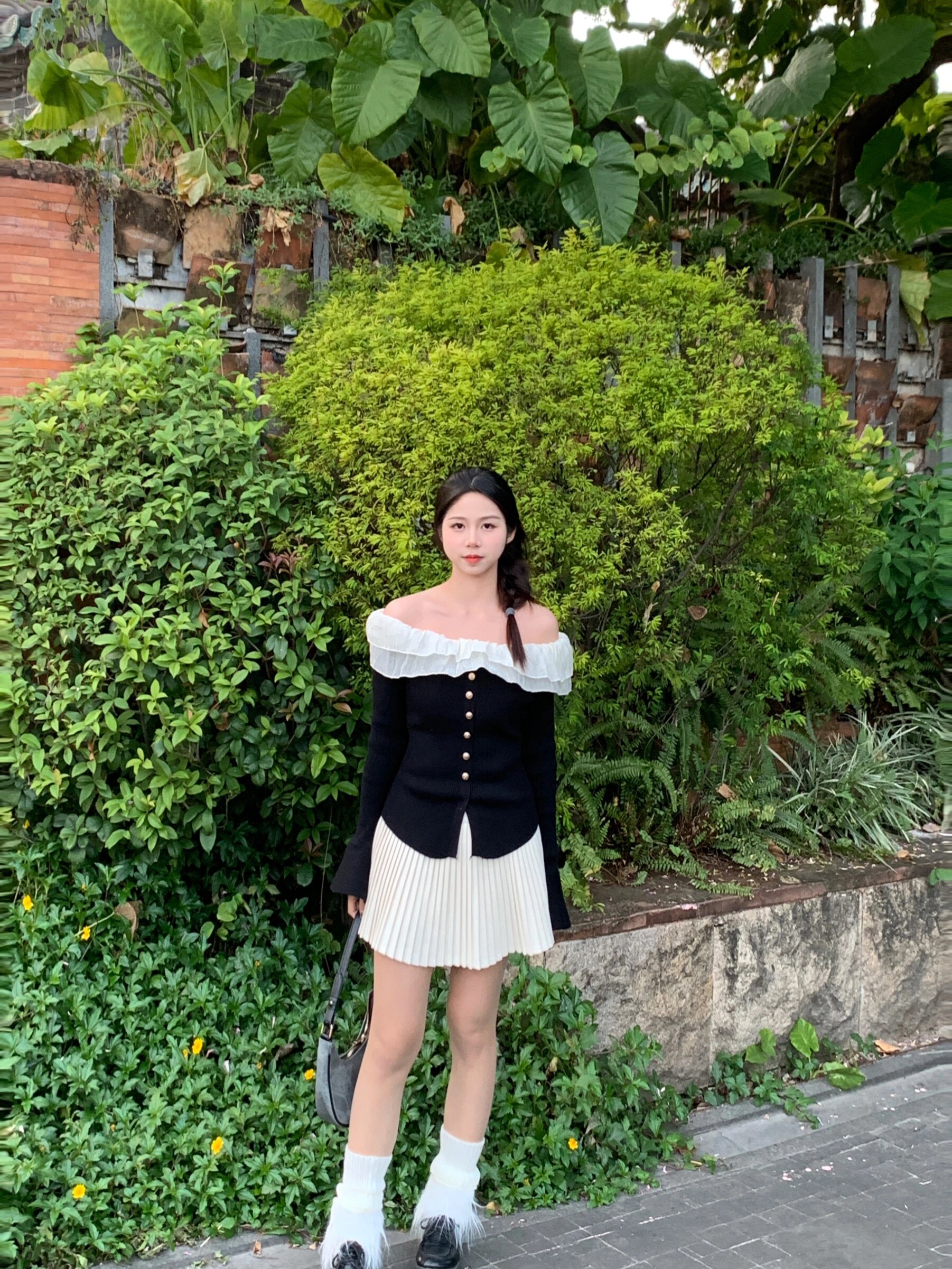 少女感穿搭# #小白裙# #蓬蓬裙# #少女穿搭# #初恋小白裙# #公主 