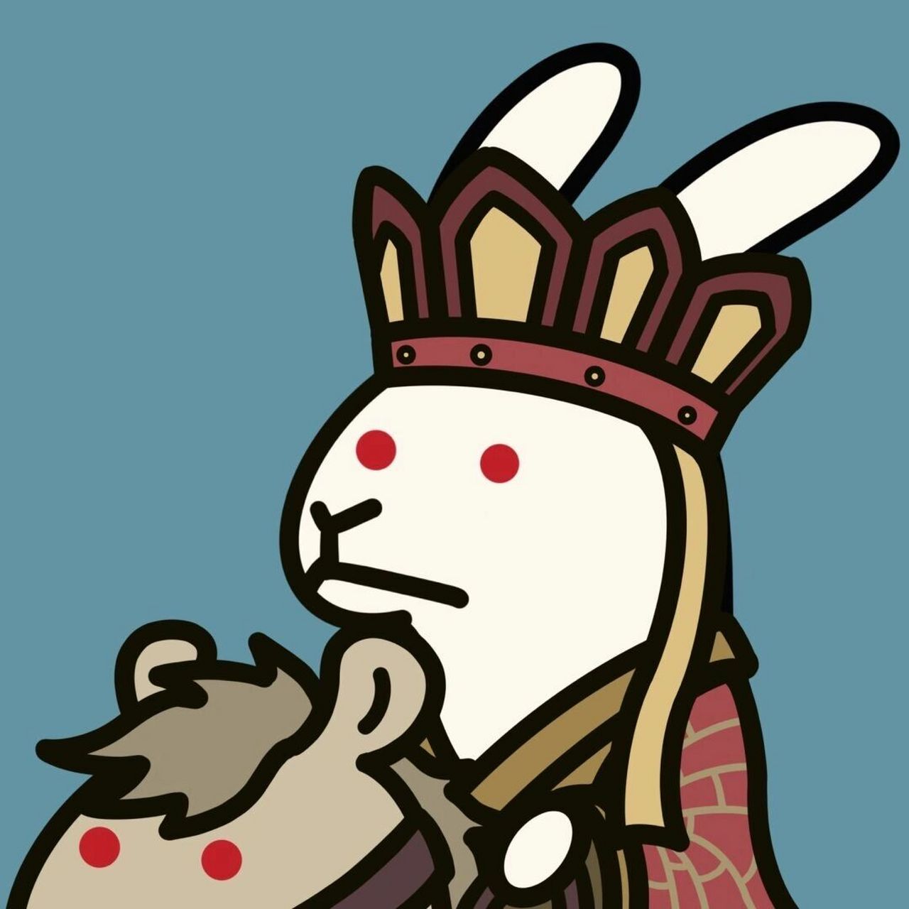 一组非常沙雕非常可爱的西游记头像 师徒四人remix可爱兔子情怀×乐趣