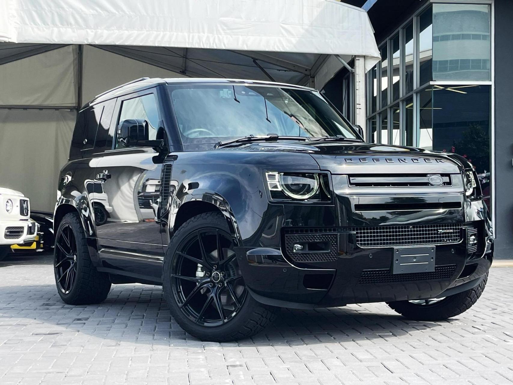 黑武士路虎卫士 defender两门.