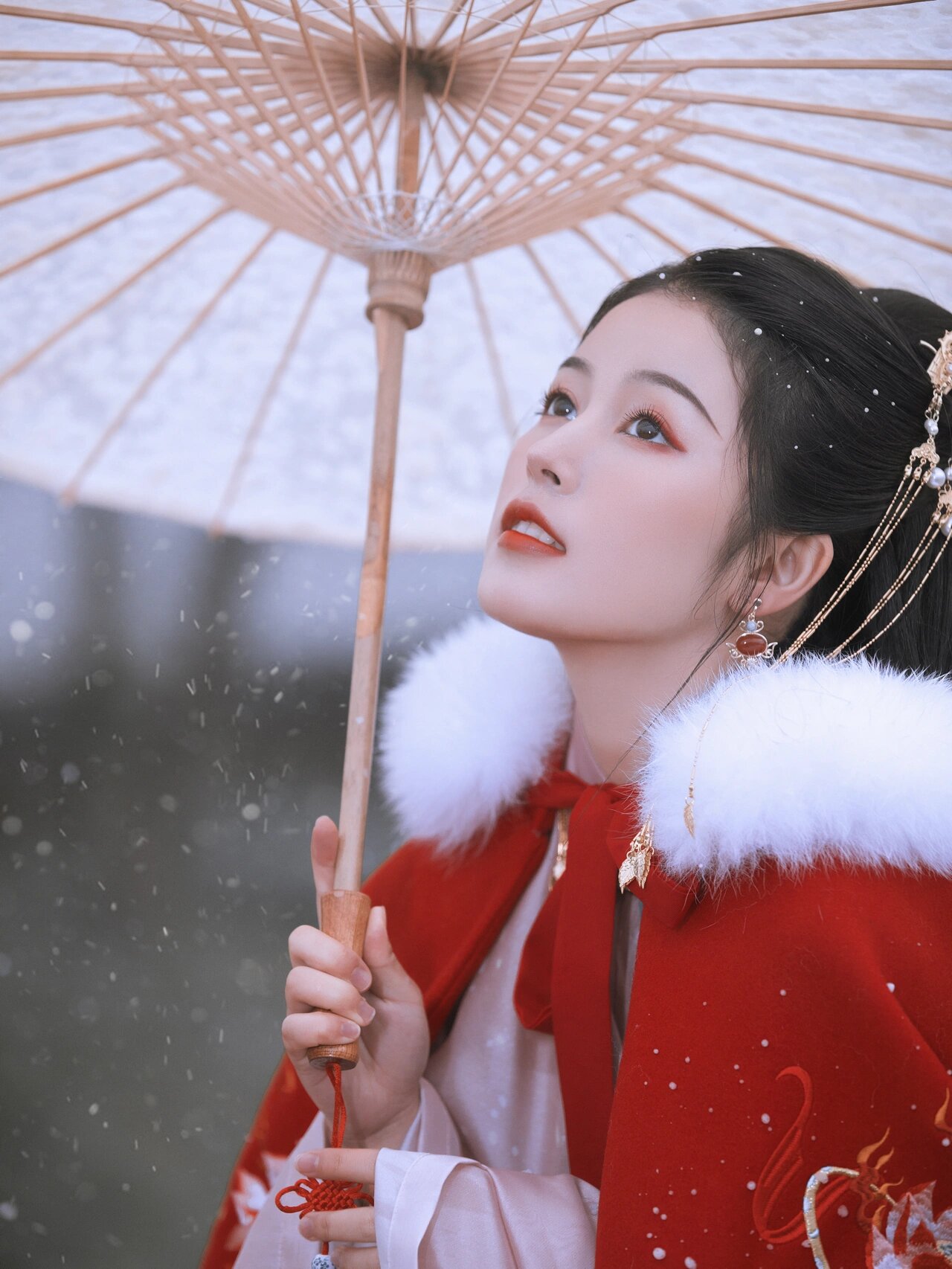 雪景古风拍照这样拍更好看 | 古风雪景写真 冬季的古风写真,怎么能少