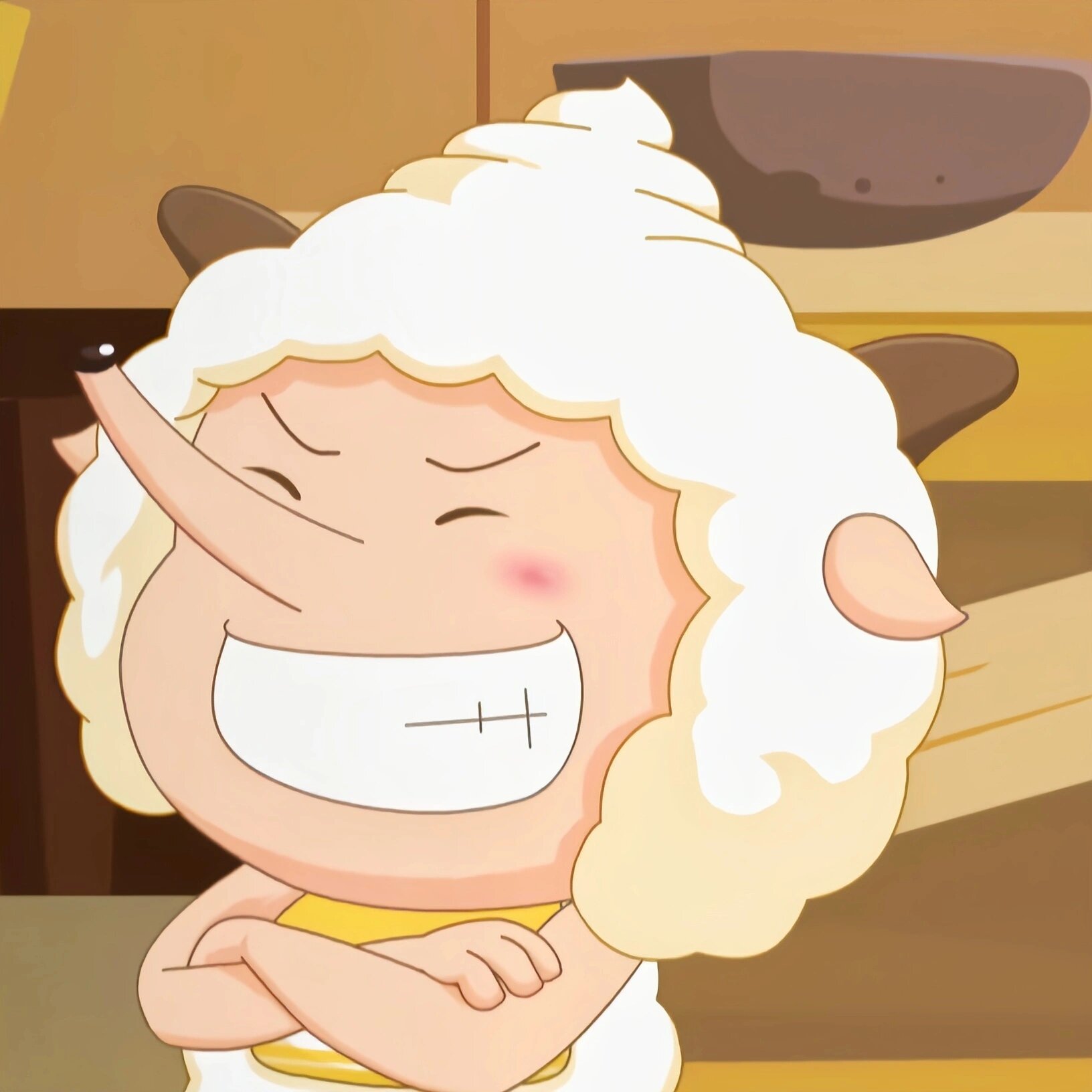 骄傲的人会长鼻子噢 快来看看傲娇的懒儿,沸羊羊和村长吧