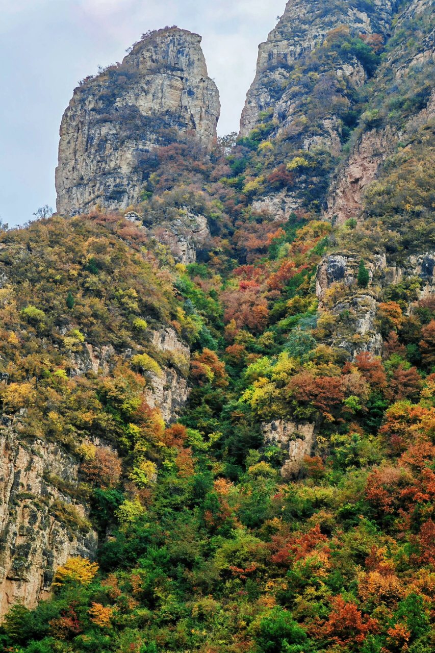 秋染飞狐陉 | 河北蔚县 飞狐陉,又名飞狐峪,飞狐口,古"太行八陉"之一.