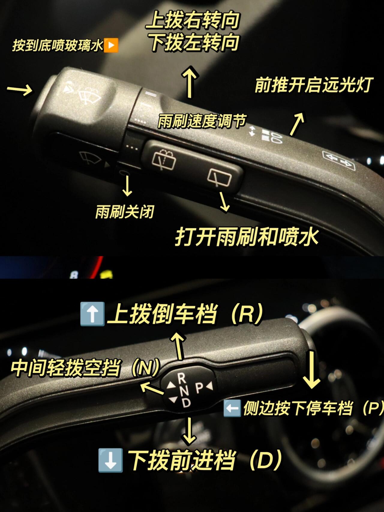 新手宝典 | gla suv功能按键及亮灯图解73