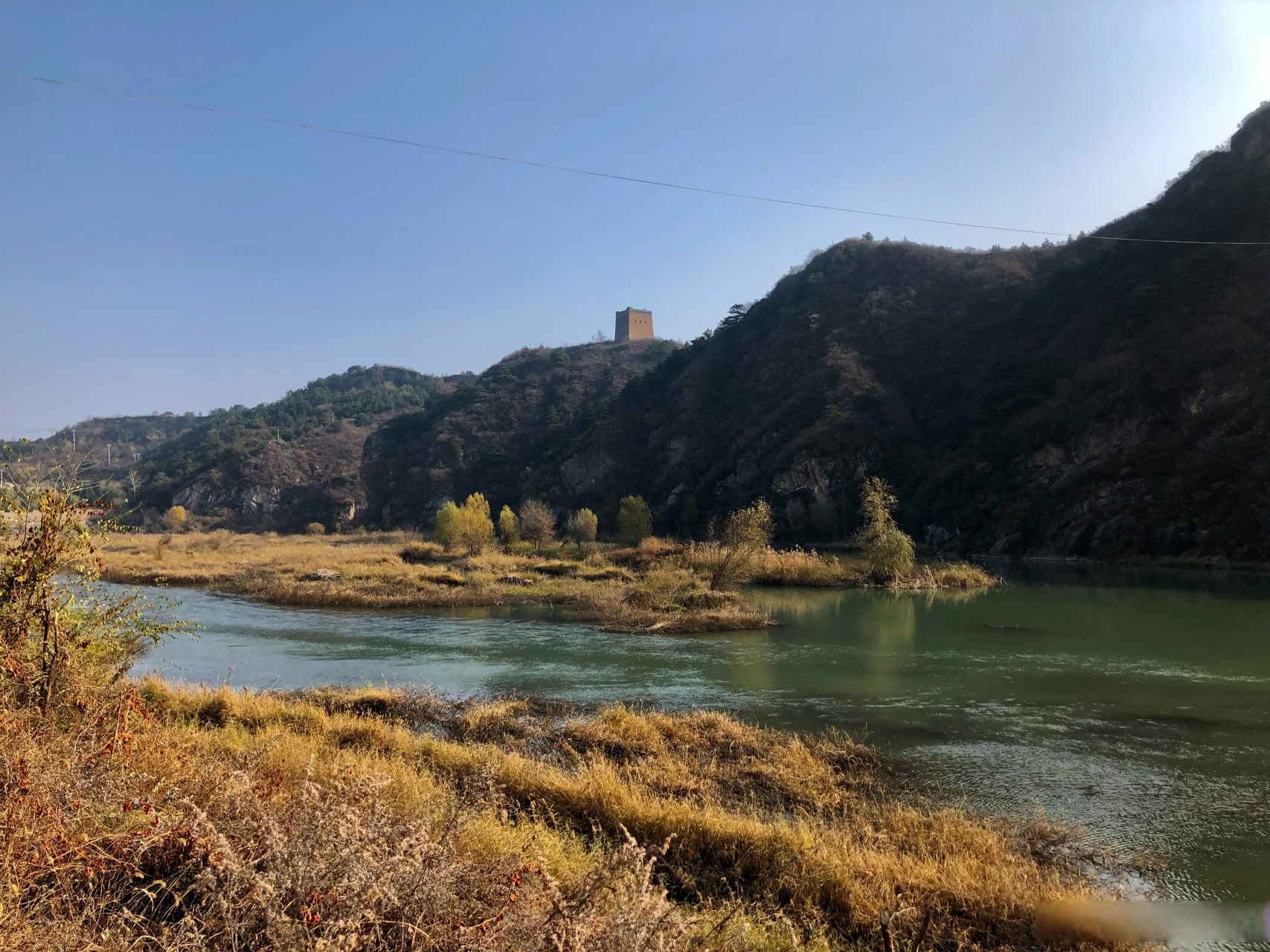 今天,密云古北口河西村.