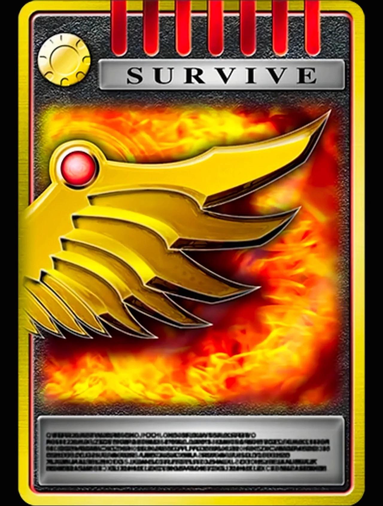 假面骑士龙骑(生存)假面骑士龙骑 龙骑生存形态卡牌 p1:survive